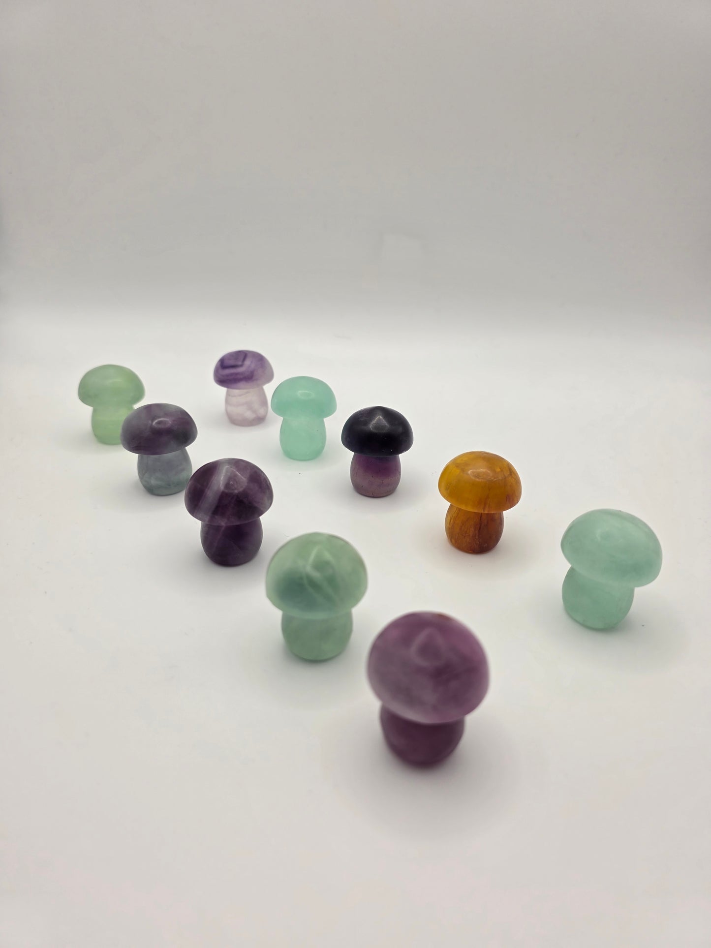 Intuitively Chosen Fluorite Crystal Mushroom – Approx 26g