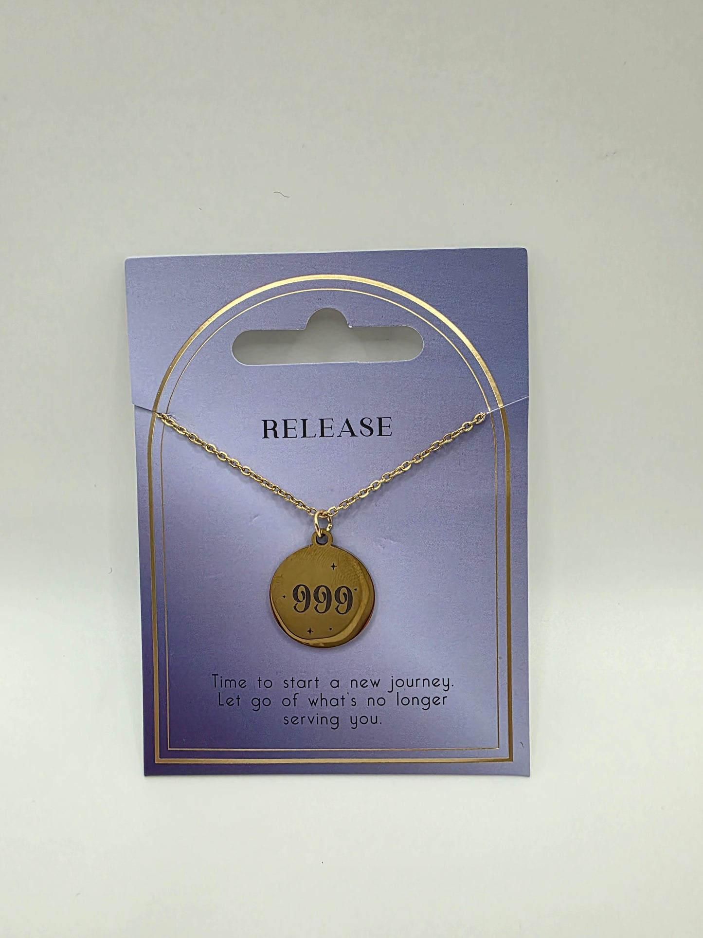 Angel Number 999 Necklace β Release & New Beginnings