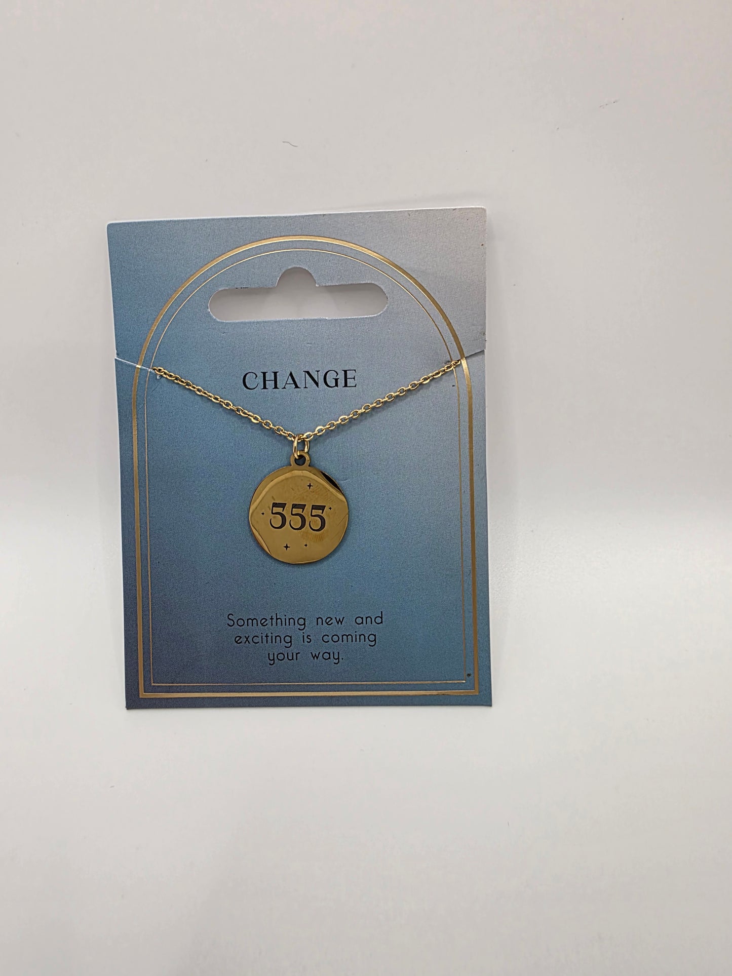 Angel Number 555 Necklace β Embrace Change