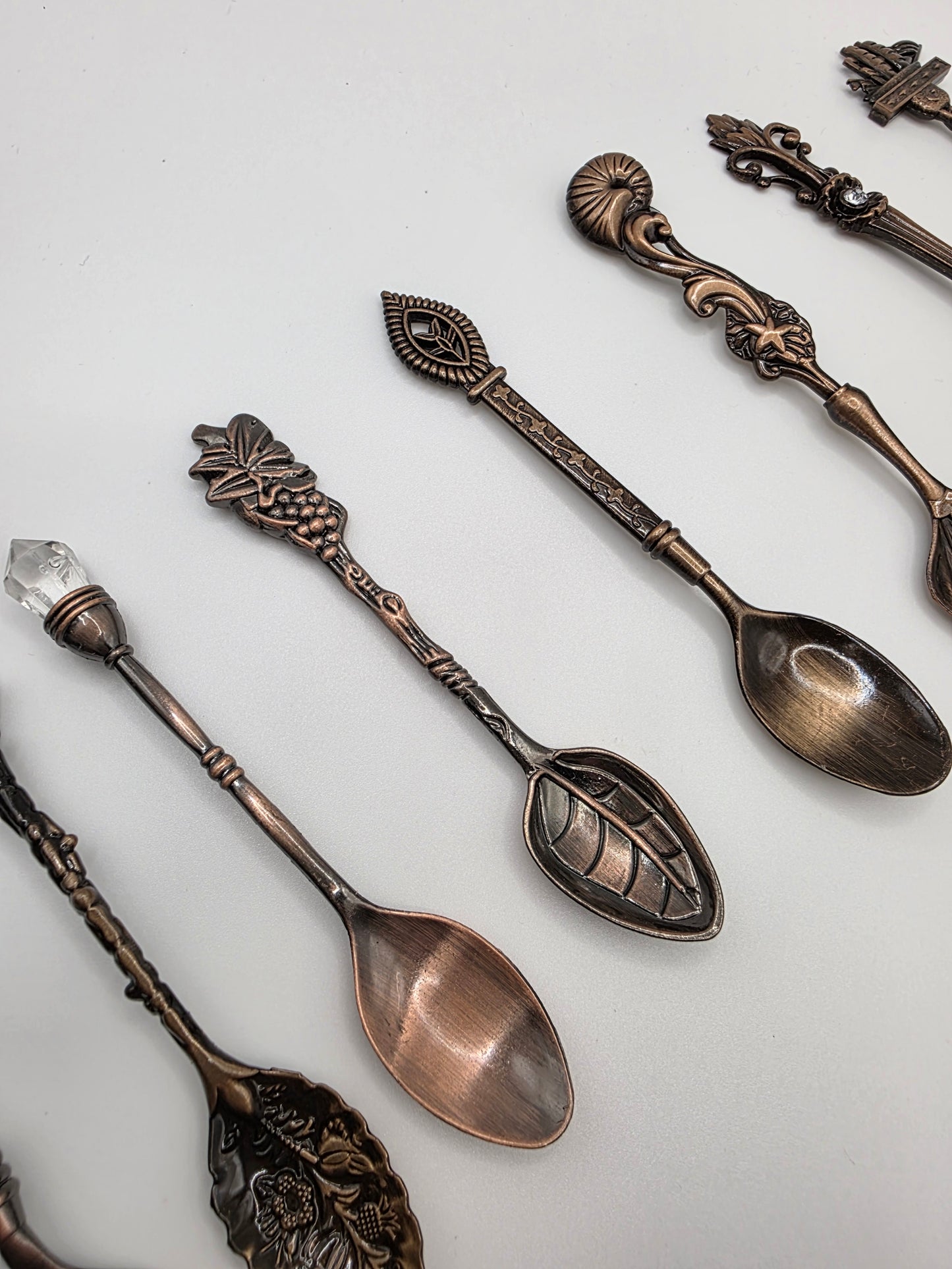 Bronze Witchcraft Mini Spoons โ Intuitively Selected