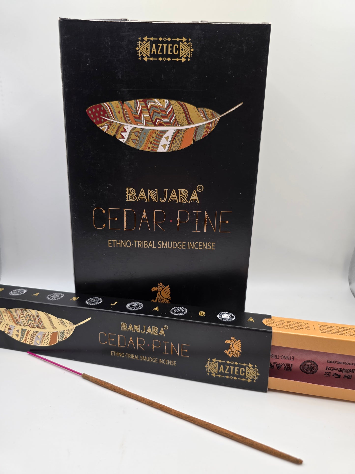 Banjara Cedar Pine Incense β Ethno-Tribal Smudge Incense