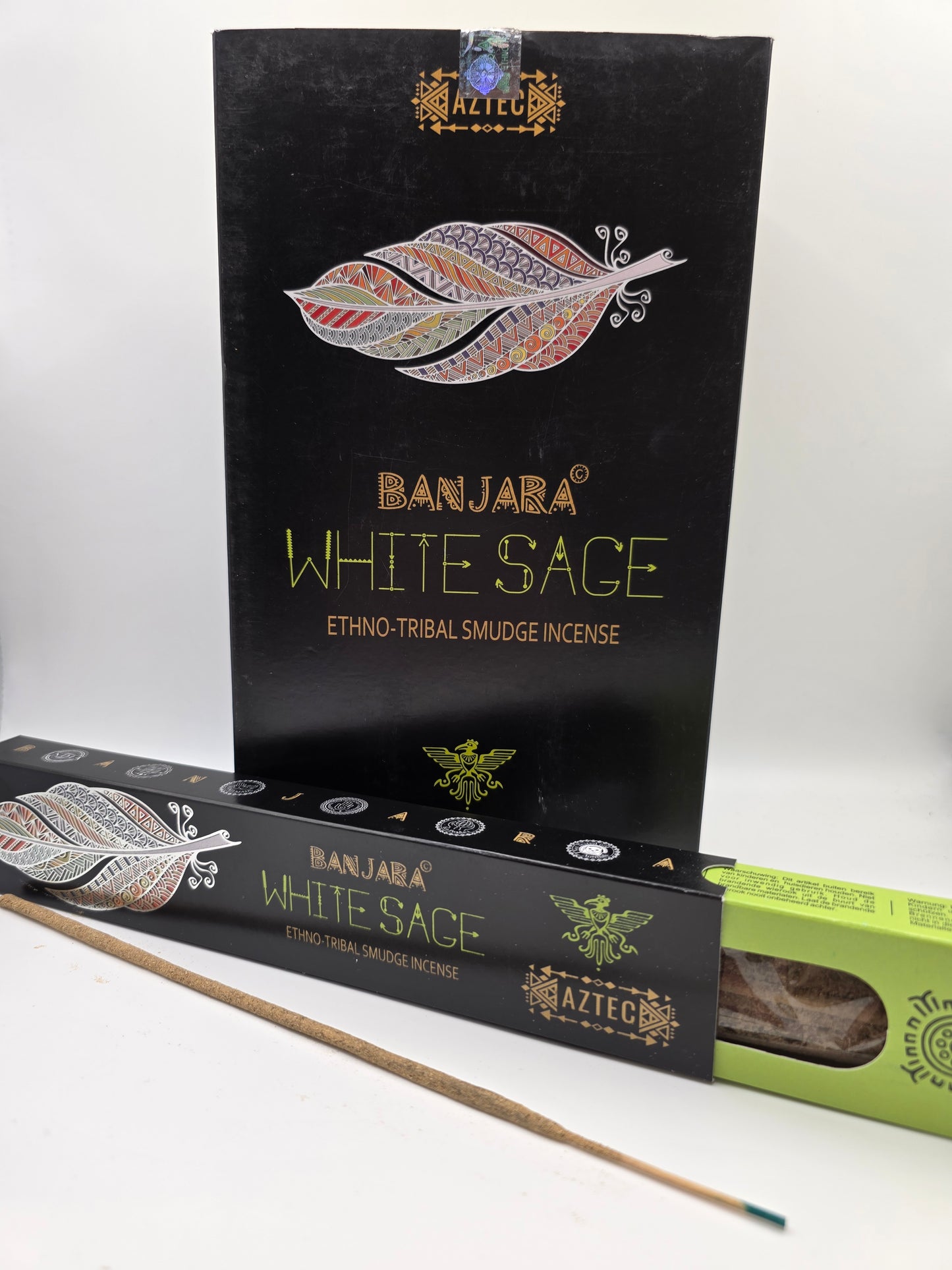 Banjara White Sage Ethno-Tribal Smudge Incense – 15g Box