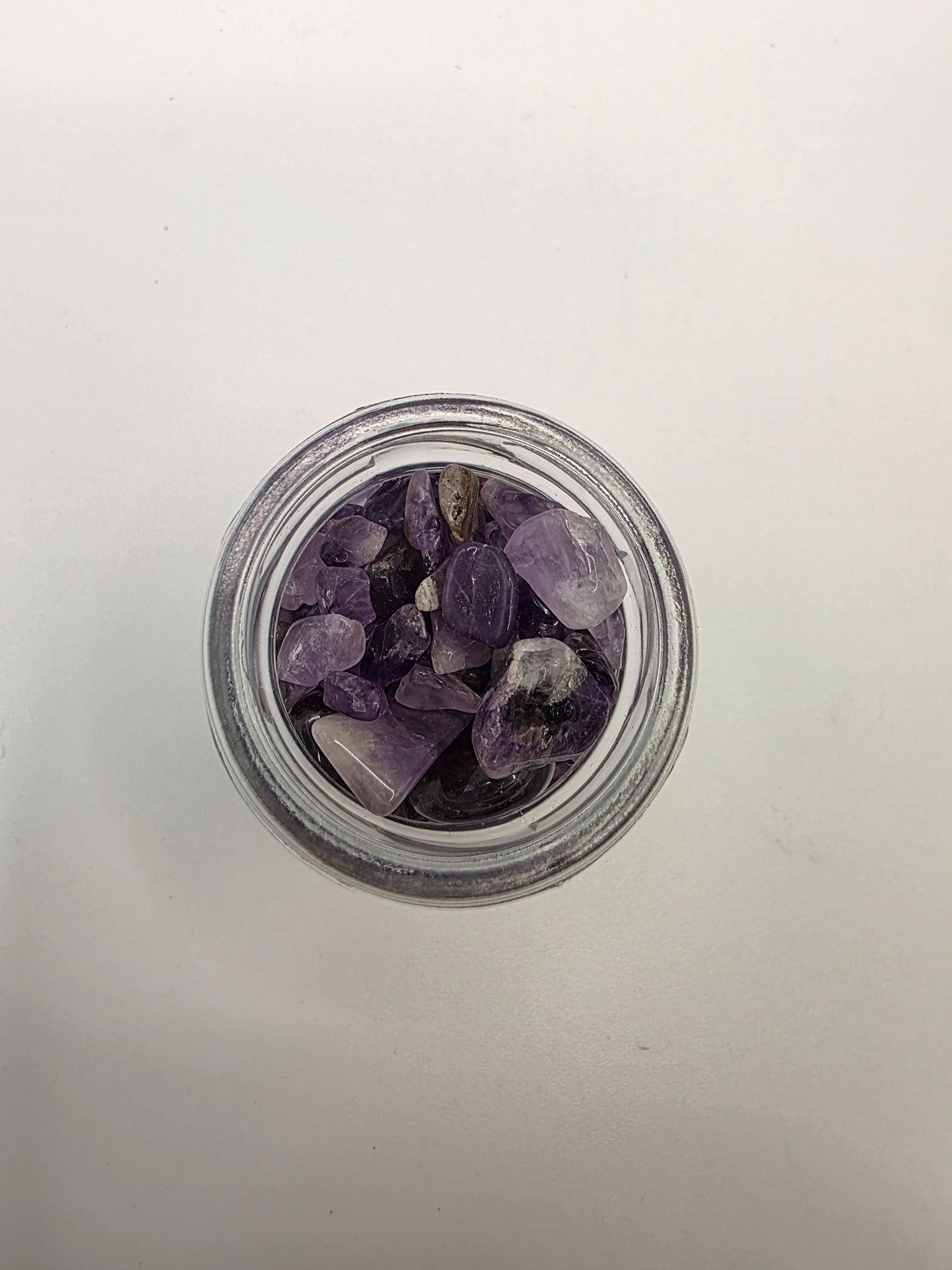 Amethyst Crystal Chip Jar โ 115โ150g