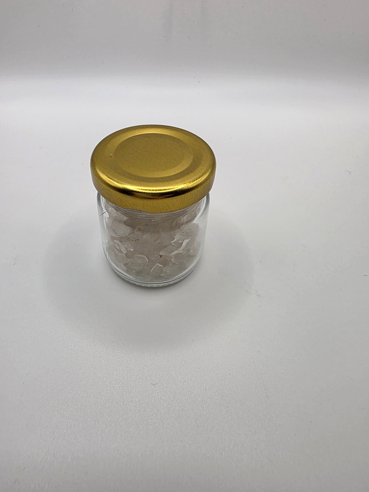 Clear Quartz Crystal Chip Jar โ 115โ150g