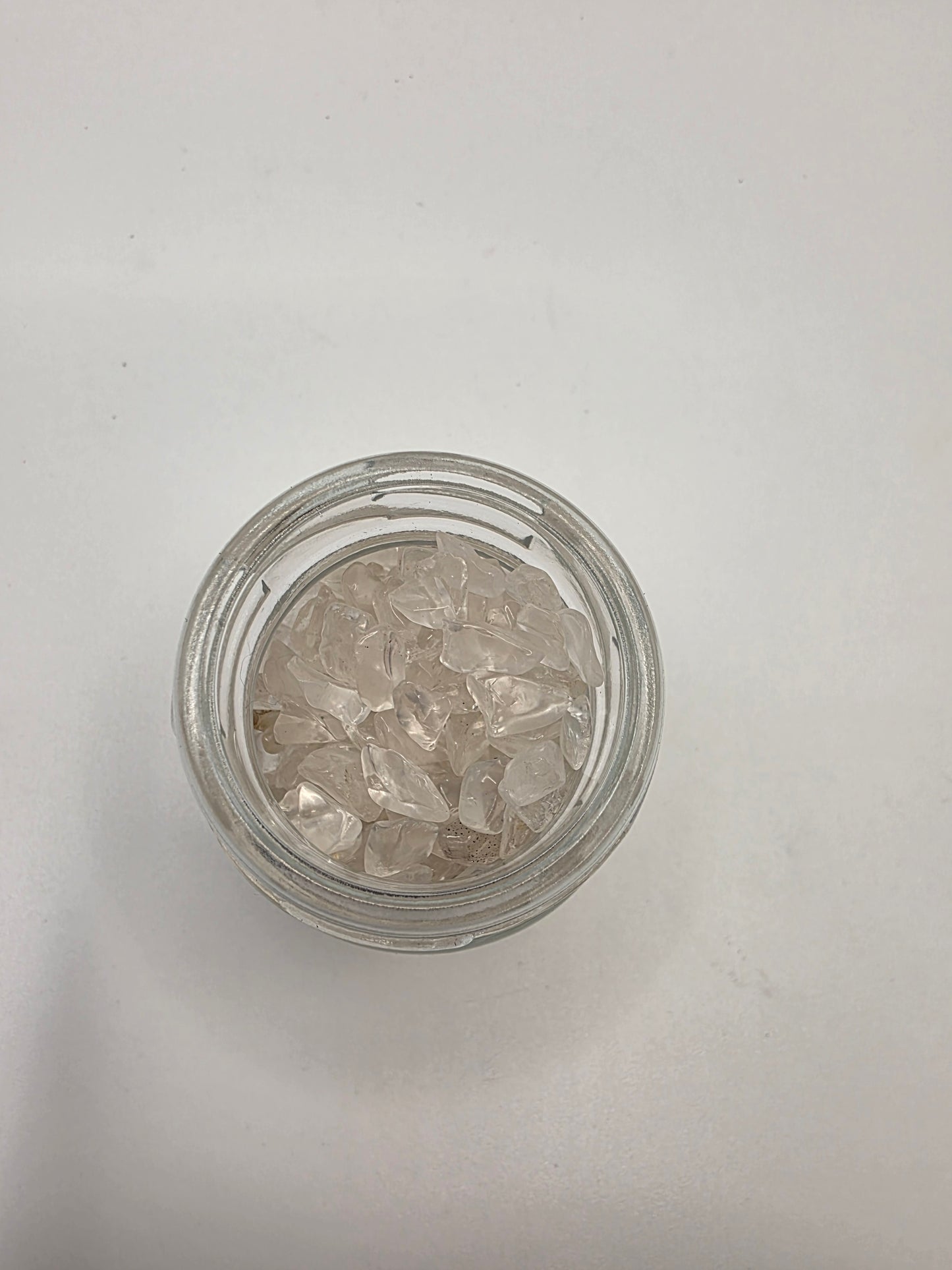 Clear Quartz Crystal Chip Jar โ 115โ150g