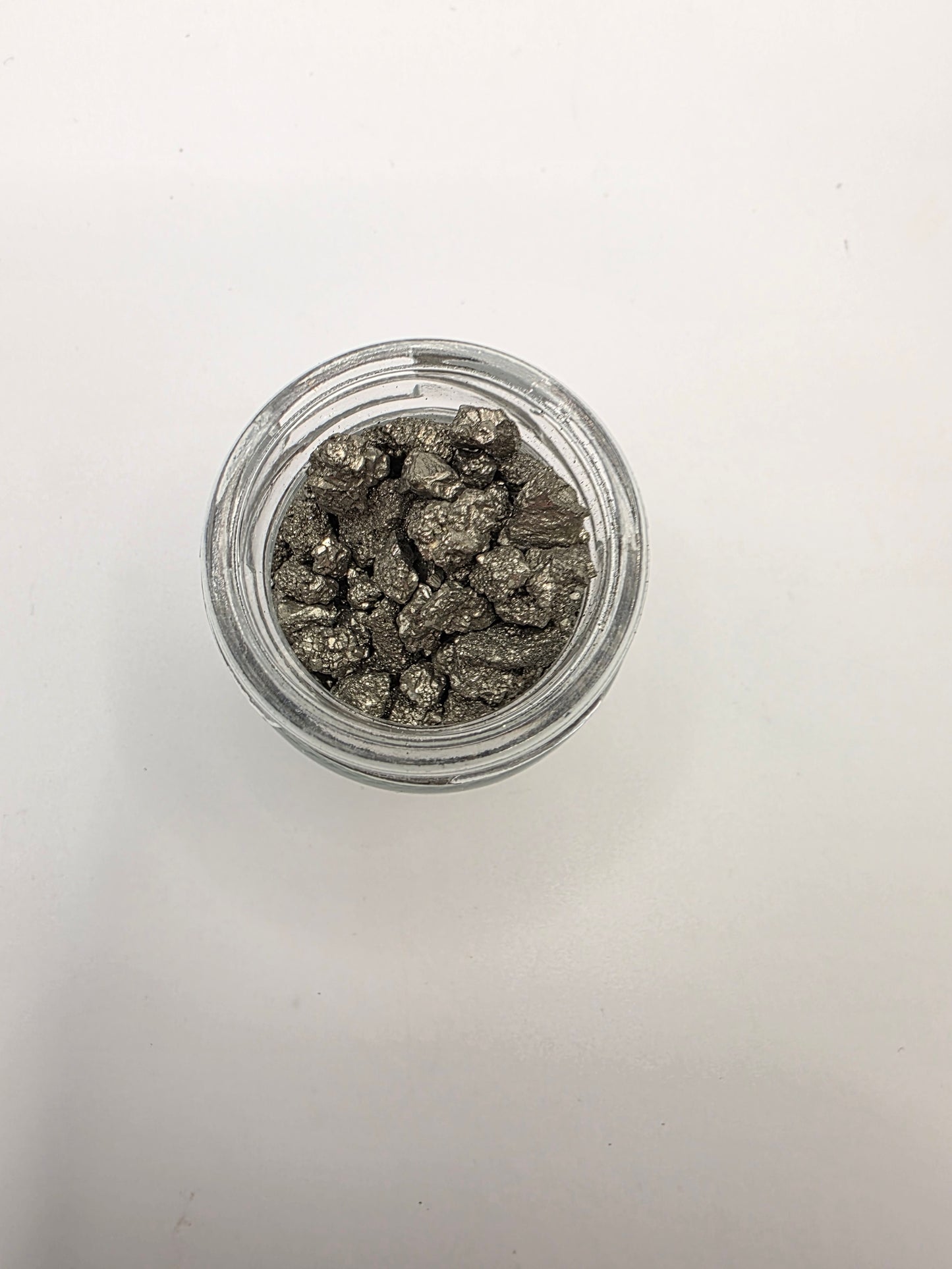 Pyrite Crystal Chip Jar โ 115โ150g