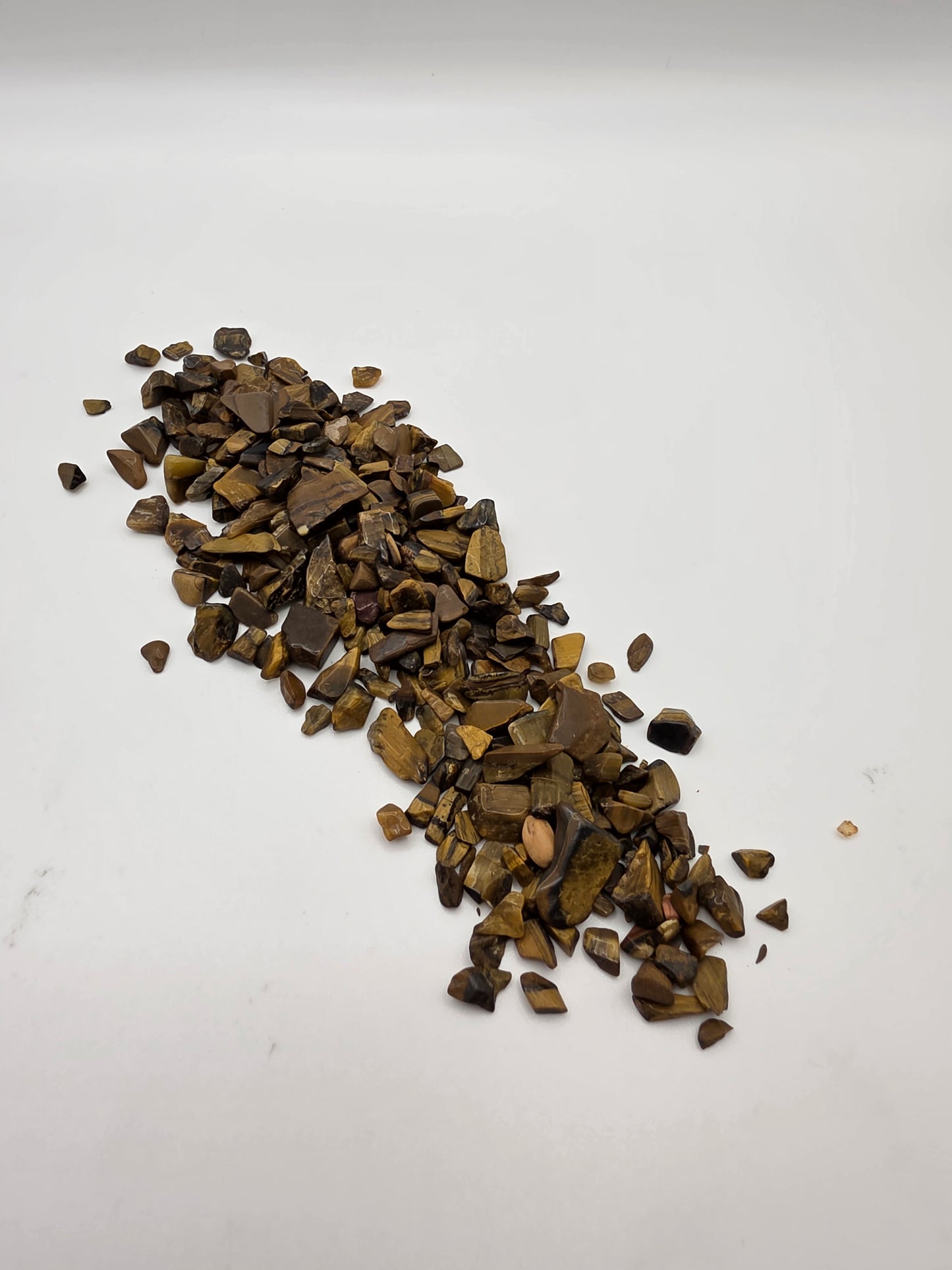 Tiger’s Eye Crystal Chip Jar – 115–150g