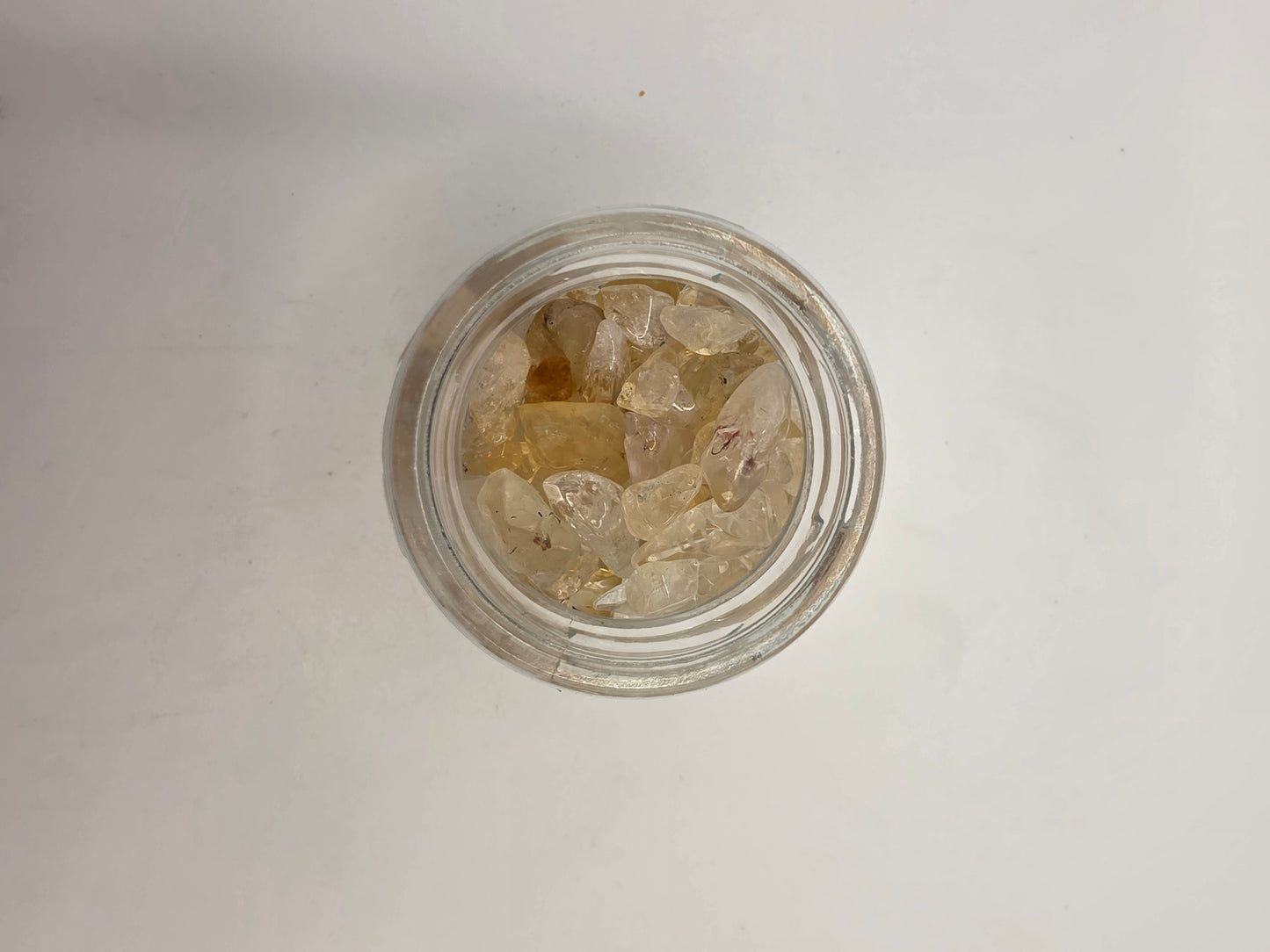 Citrine Crystal Chip Jar โ 115โ150g
