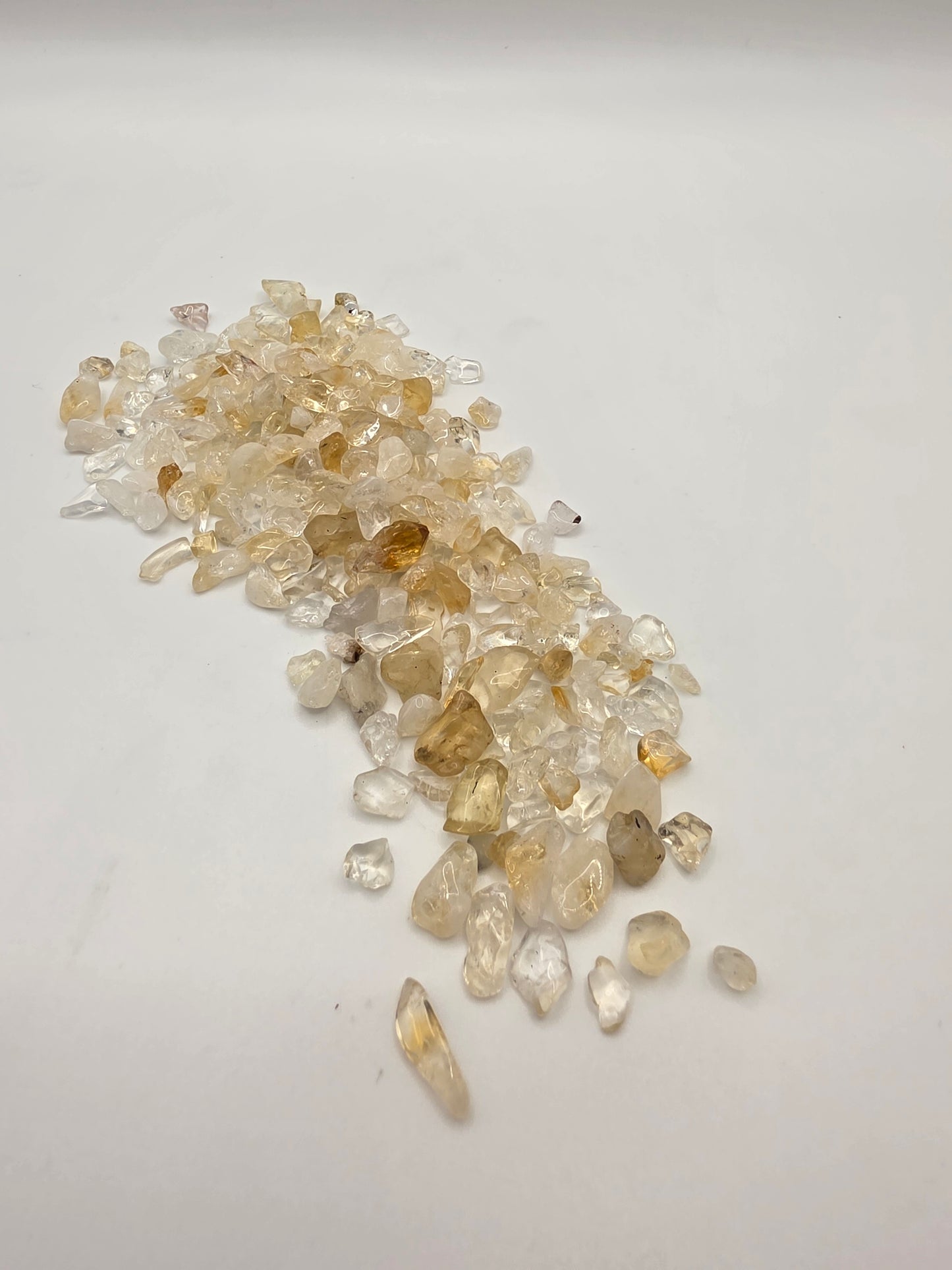 Citrine Crystal Chip Jar โ 115โ150g