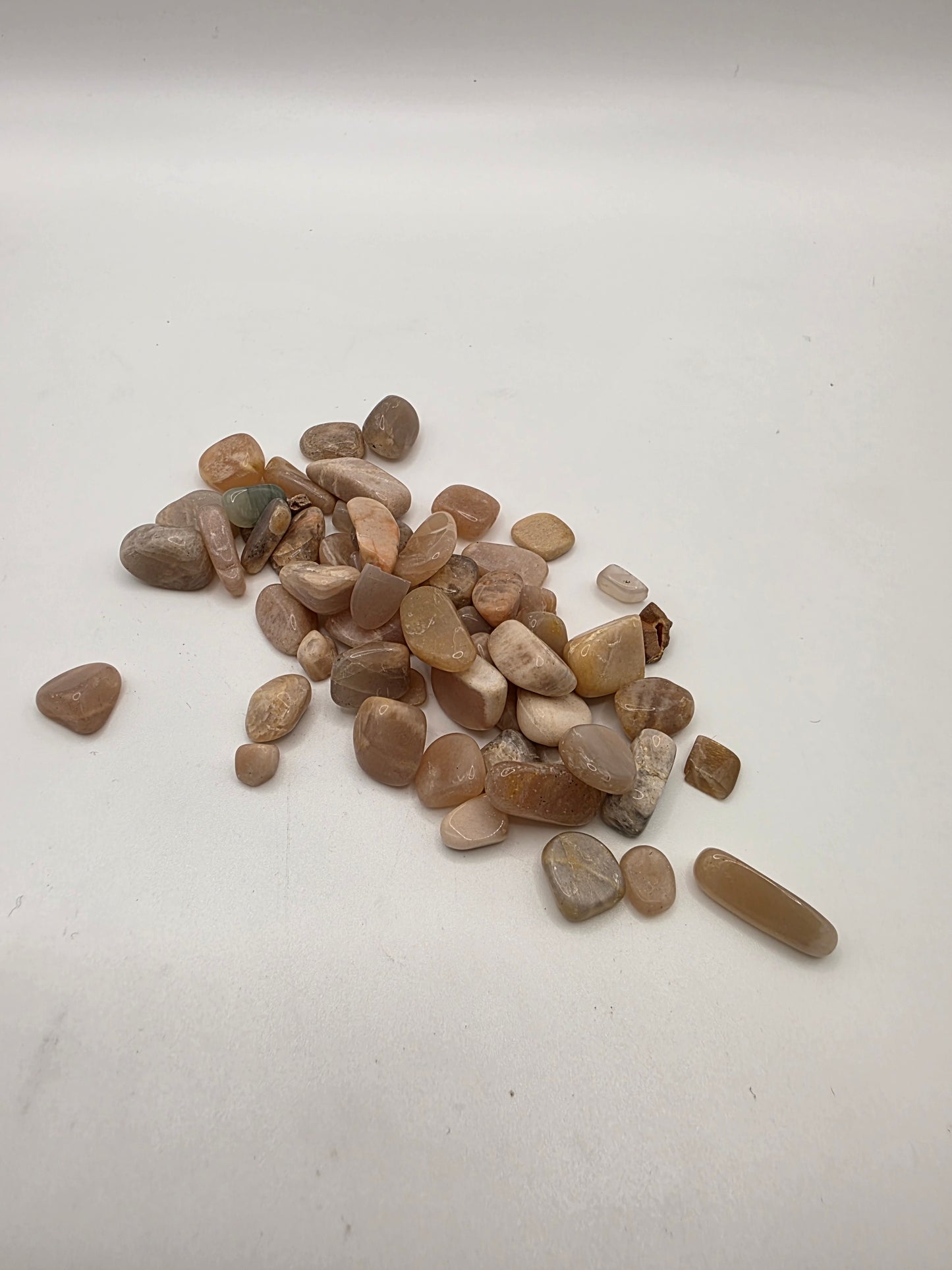 Peach Moonstone Crystal Chip Jar โ 115โ150g