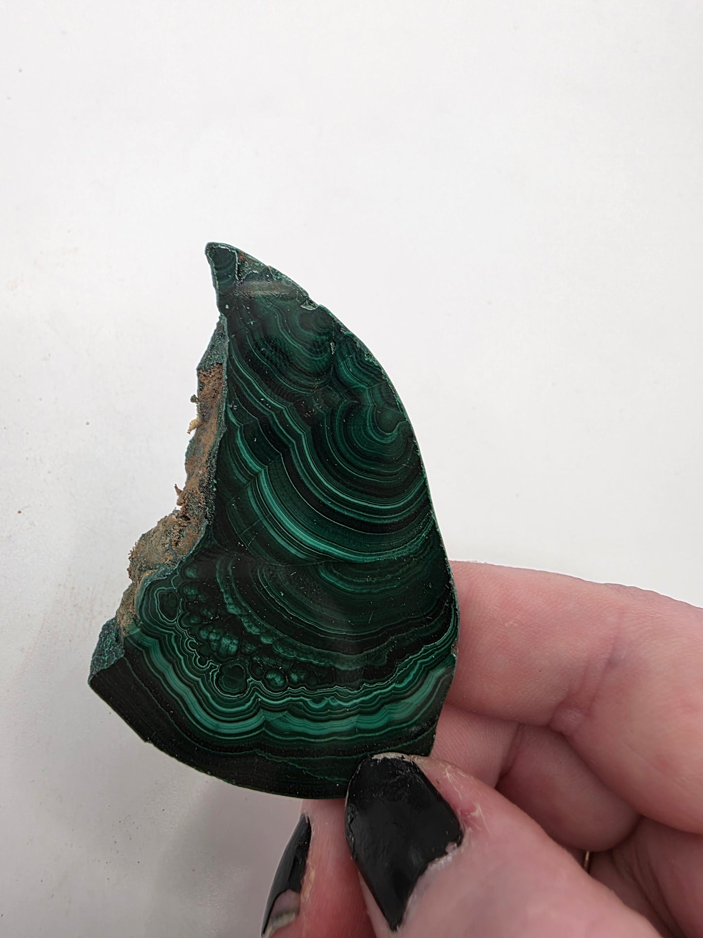 ✨ Natural Malachite Slab Slice ✨