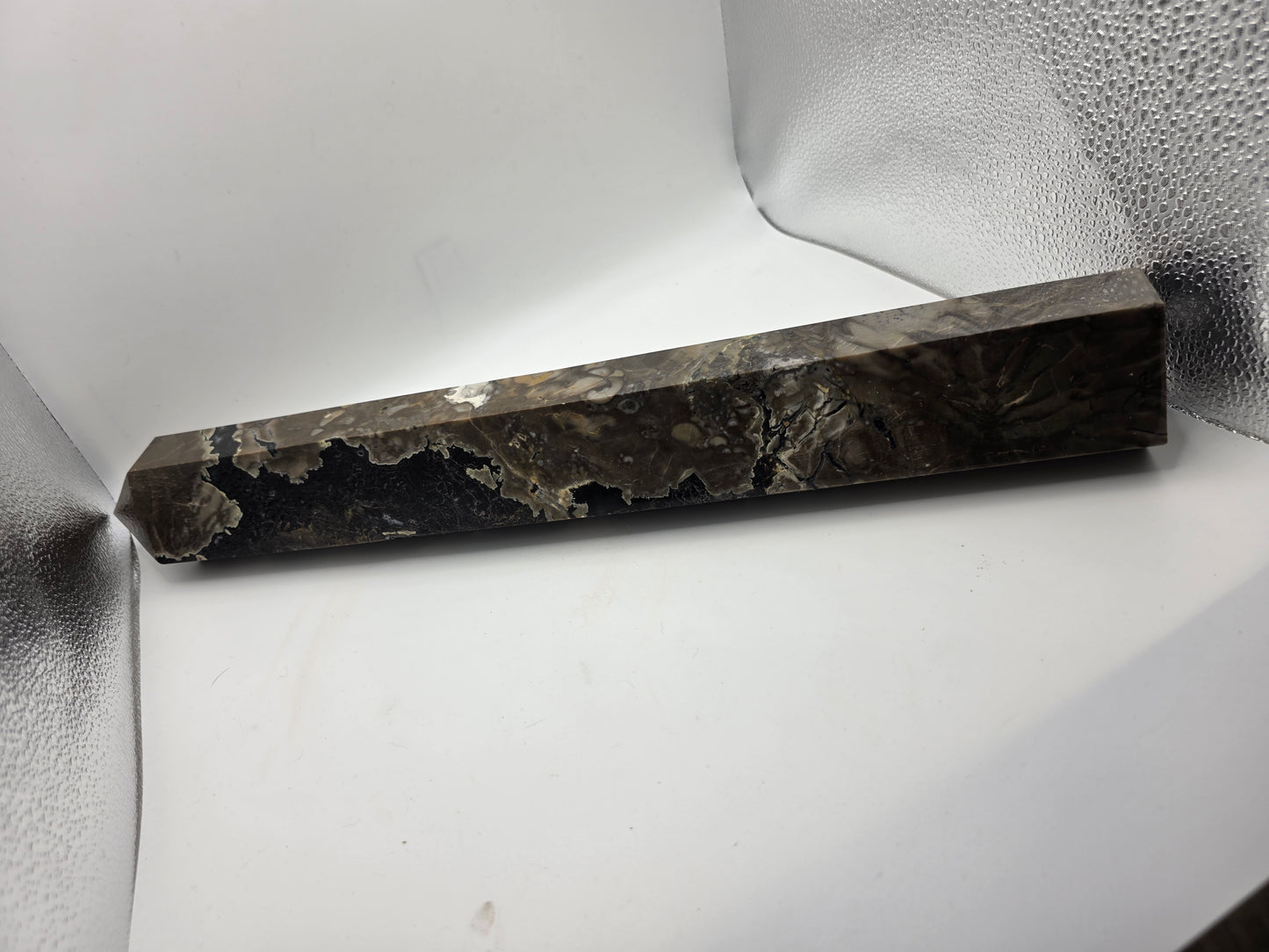 🔥 Volcano Agate Statement Tower – 2.8kg / 46cm 🔥