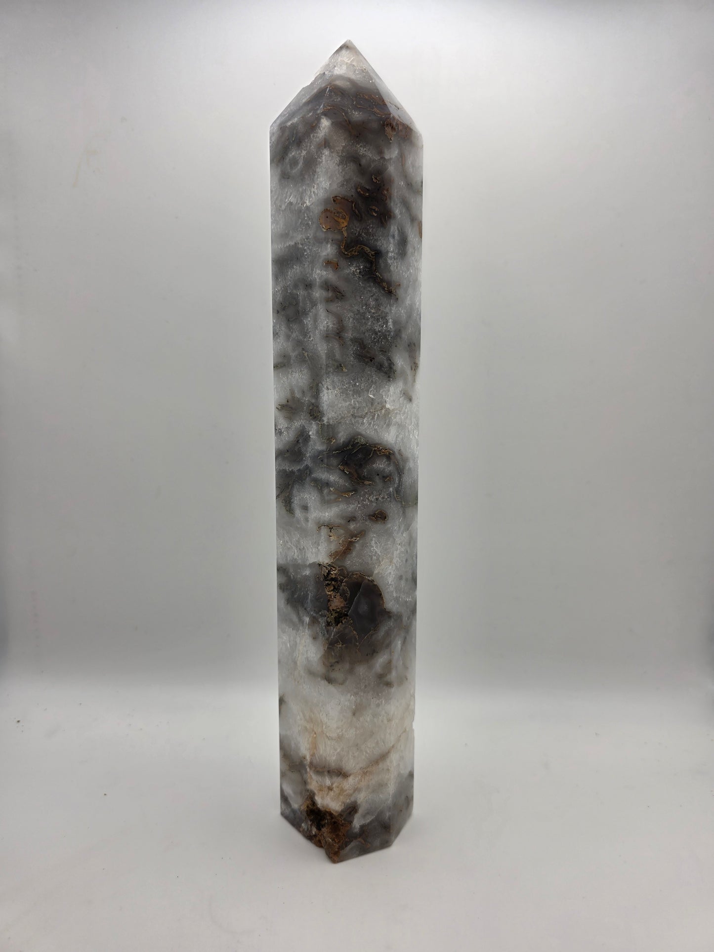 πΏ Moss Agate Statement β 30cm / 1kg+ πΏ
