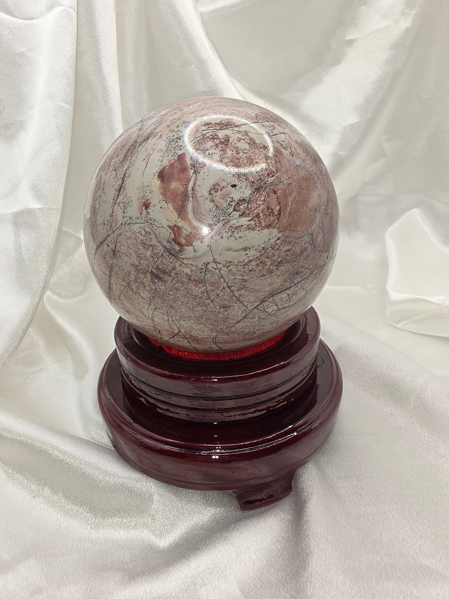 Picture Jasper “Earthbound Power” Mega Sphere – 3kg Giant Beauty
