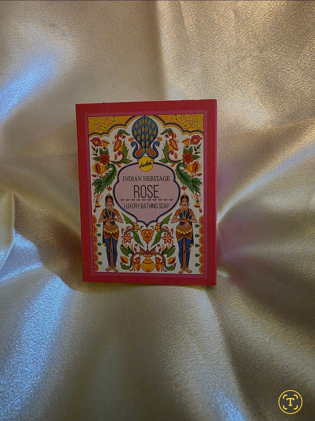 Indian Heritage Rose Luxury Bathing Soap