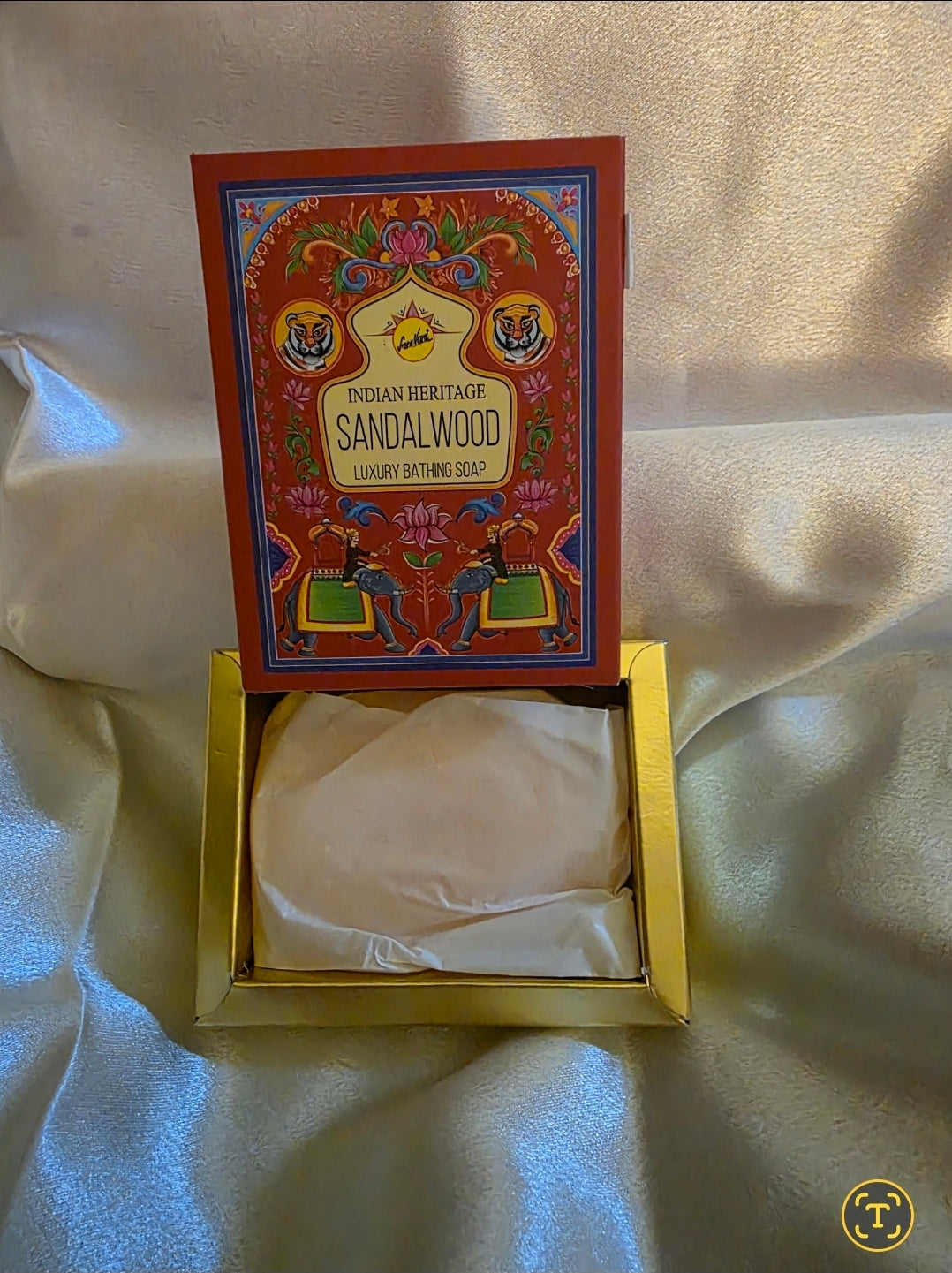 Indian Heritage Sandalwood Luxury Bathing Soap