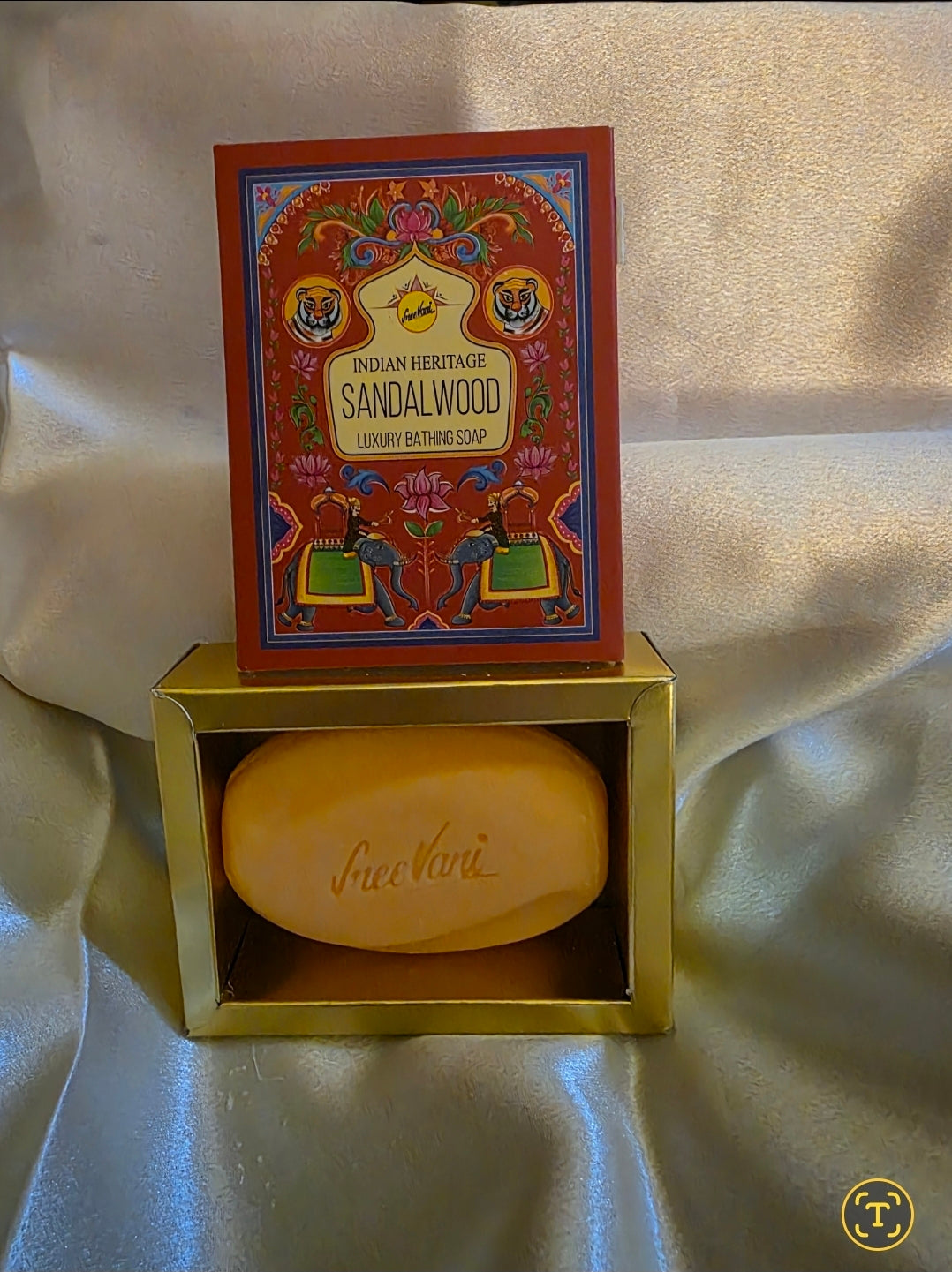 Indian Heritage Sandalwood Luxury Bathing Soap