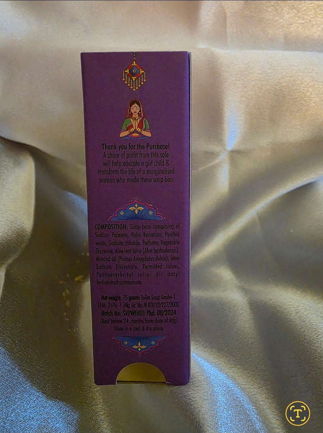 Indian Heritage Lavender Luxury Bathing Soap