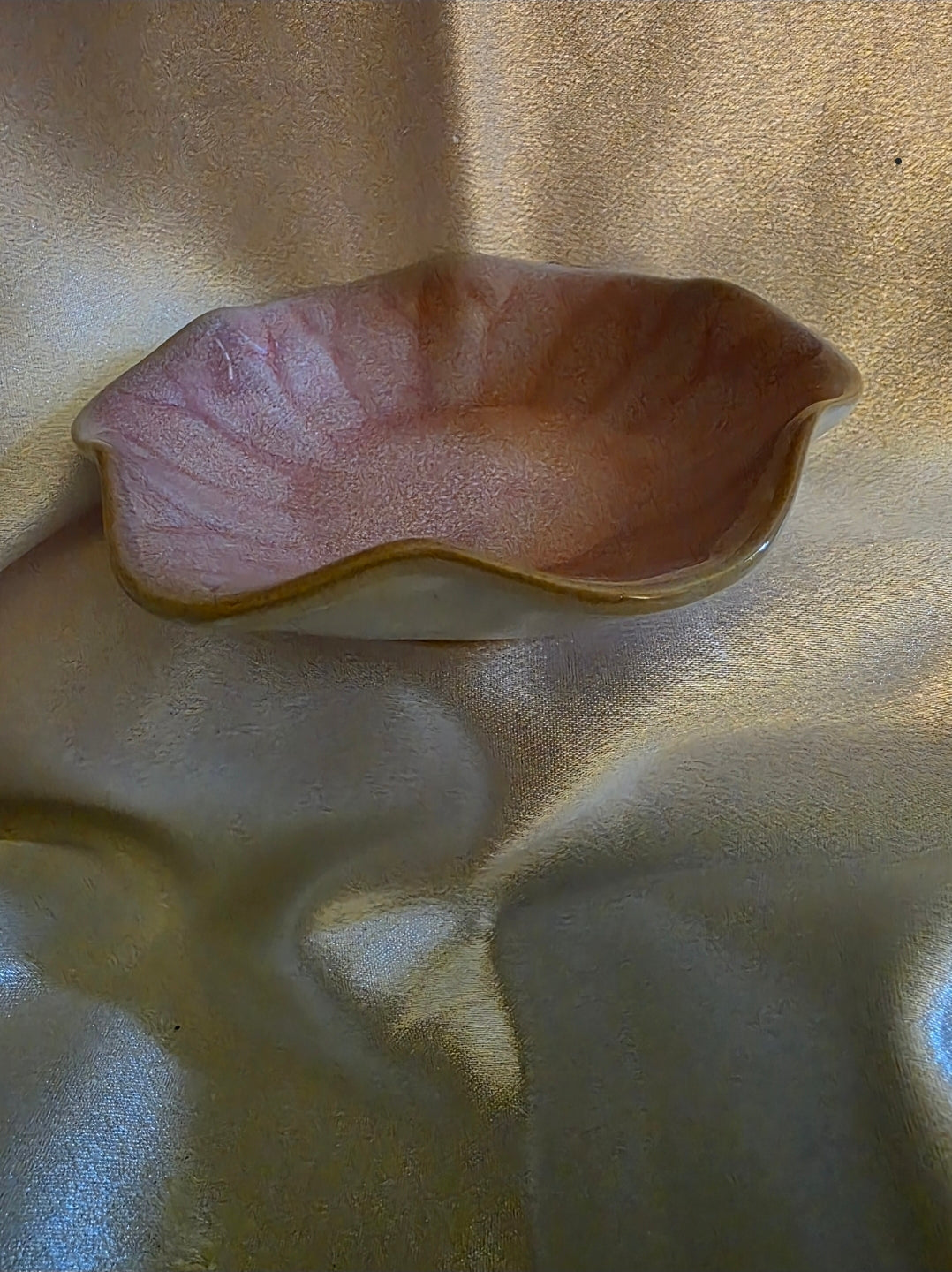 Pink Lotus Blossom Ceramic Trinket Dish – Jewellery, Crystals & Decor