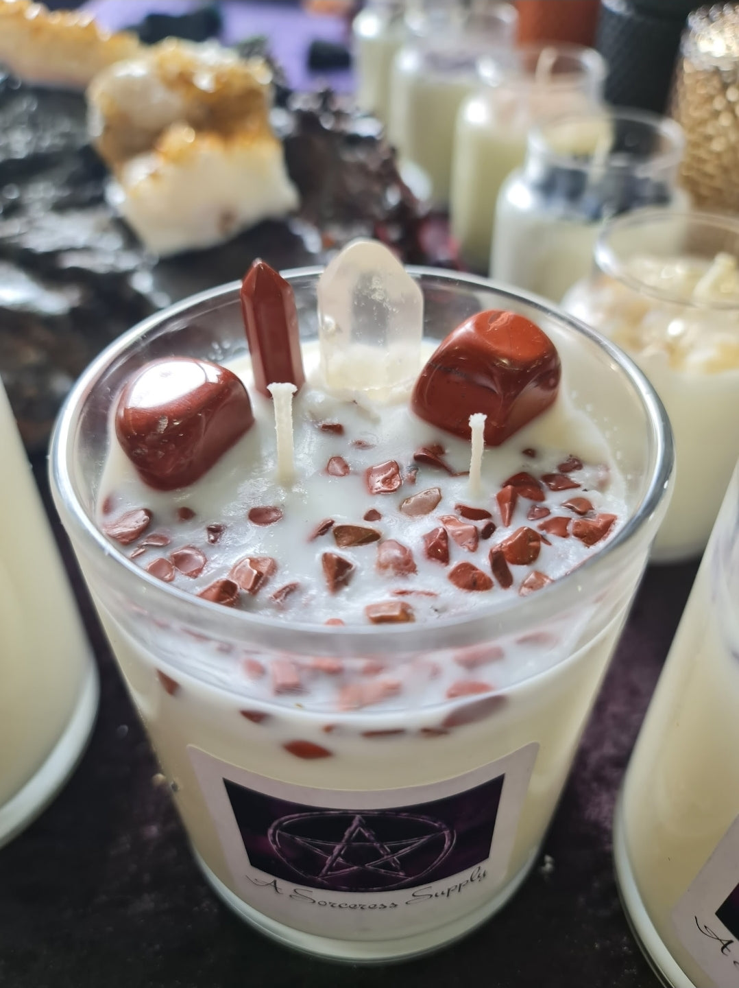 ๐ฎ Crystal Infused Spell Candles ๐ฎ