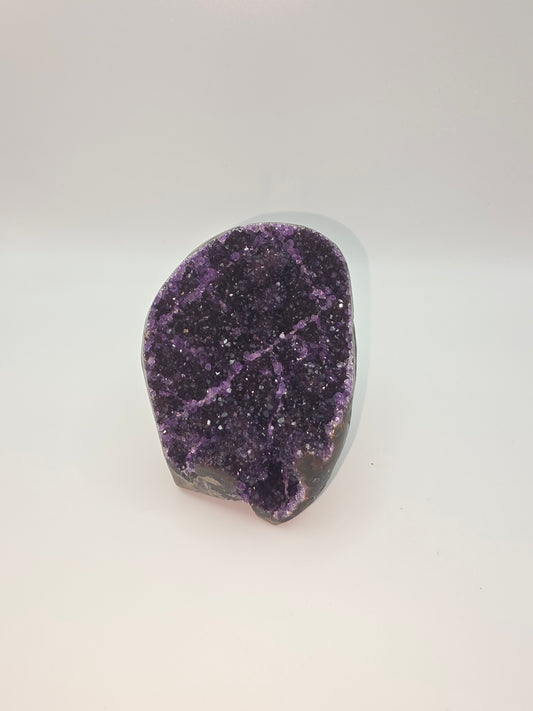 Rainbow Druzy Black Amethyst – 545g Statement Sparkle