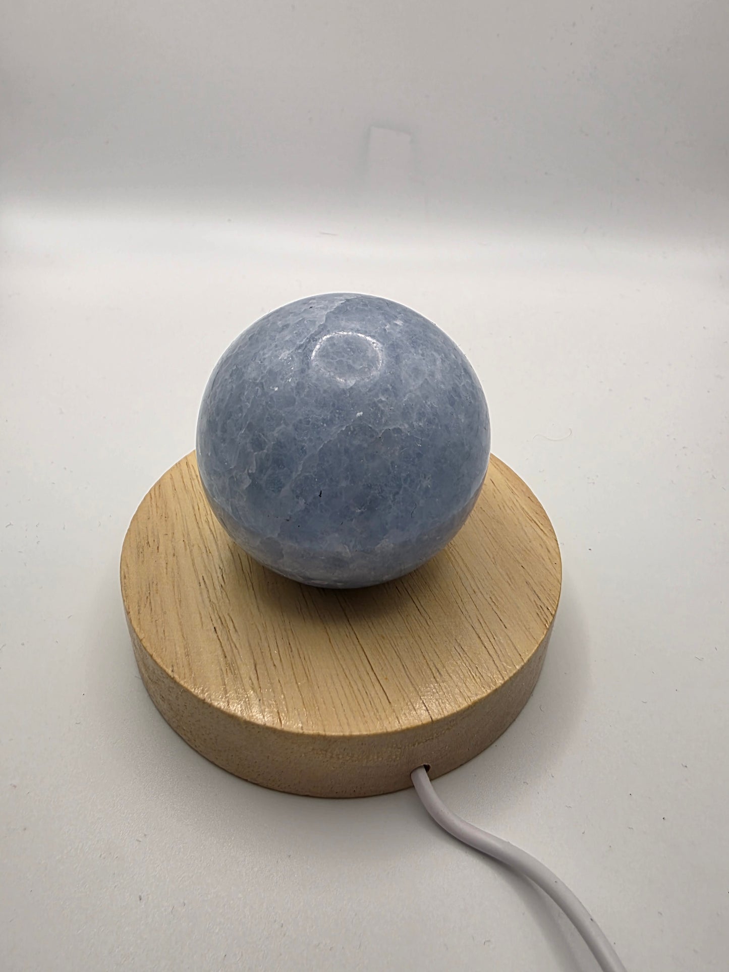 Blue Calcite Sphere – 330g