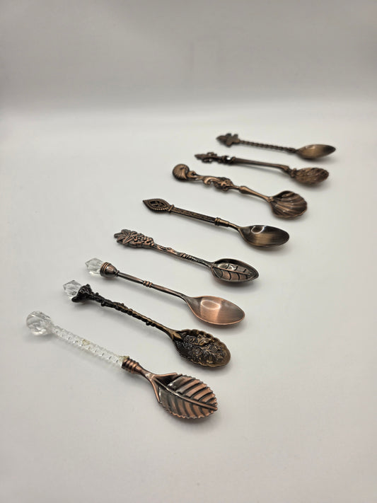 Bronze Witchcraft Mini Spoons – Intuitively Selected