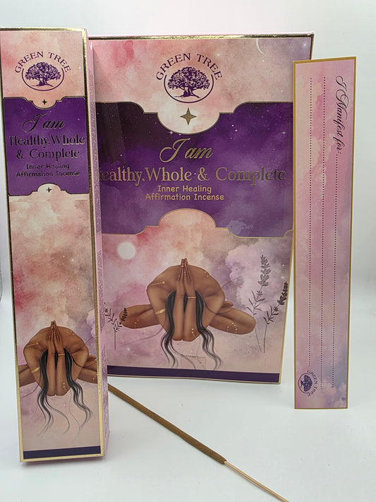 Green Tree – I Am Healthy, Whole & Complete Affirmation Incense