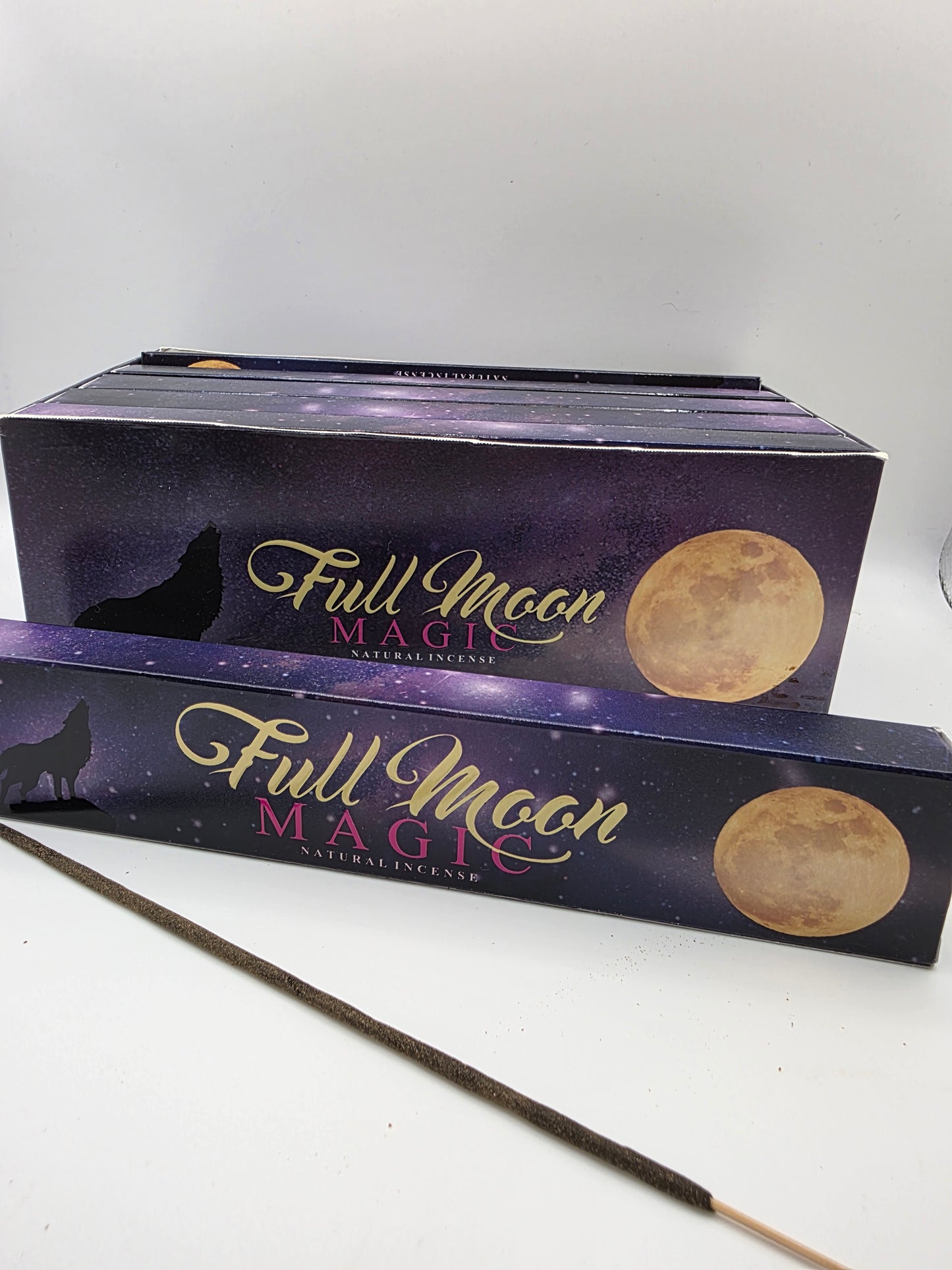 Full Moon Magic Natural Incense Sticks – Box of 10–12