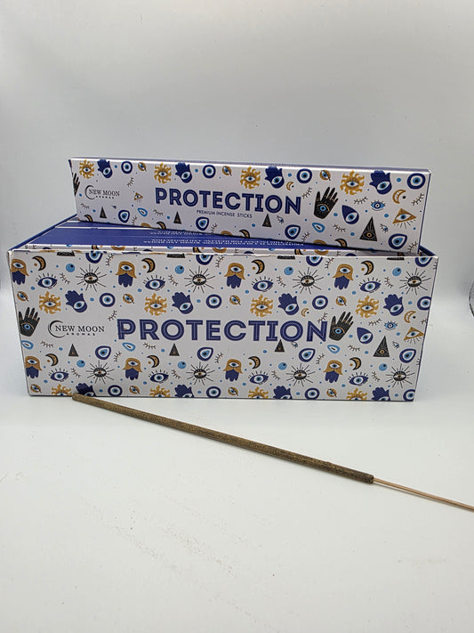 Protection Natural Incense Sticks – Box of 10–12