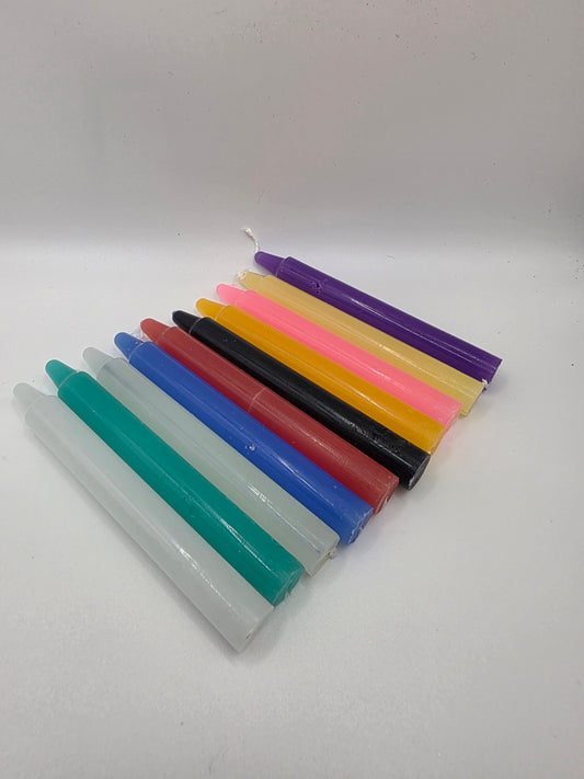 10cm Ritual Chime Candle – Sold Individually (Choose Your Colour)