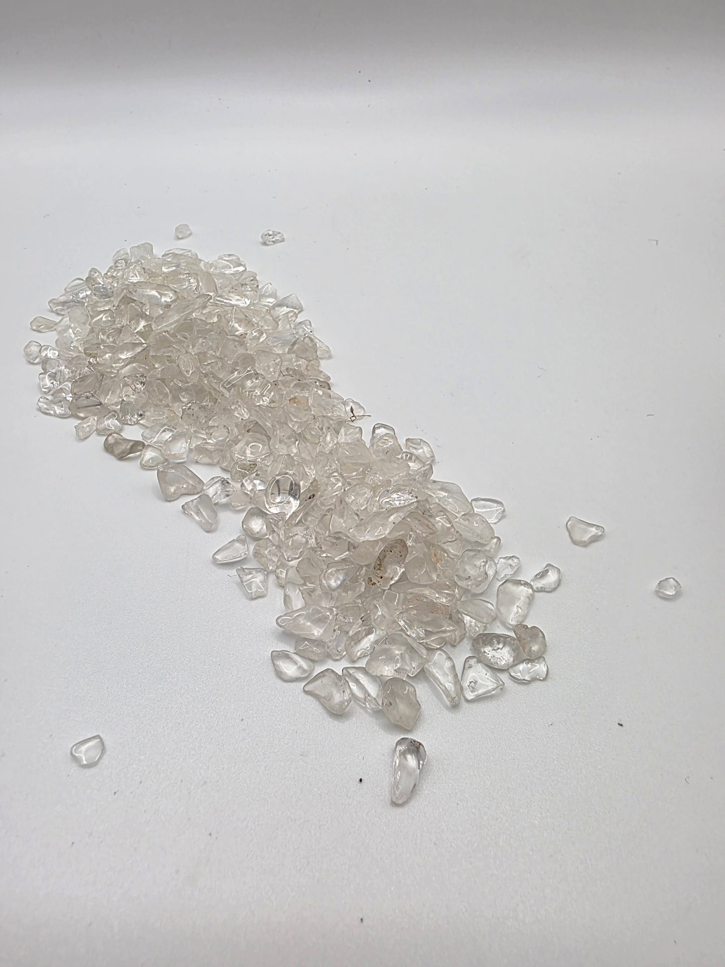 Clear Quartz Crystal Chip Jar – 115–150g