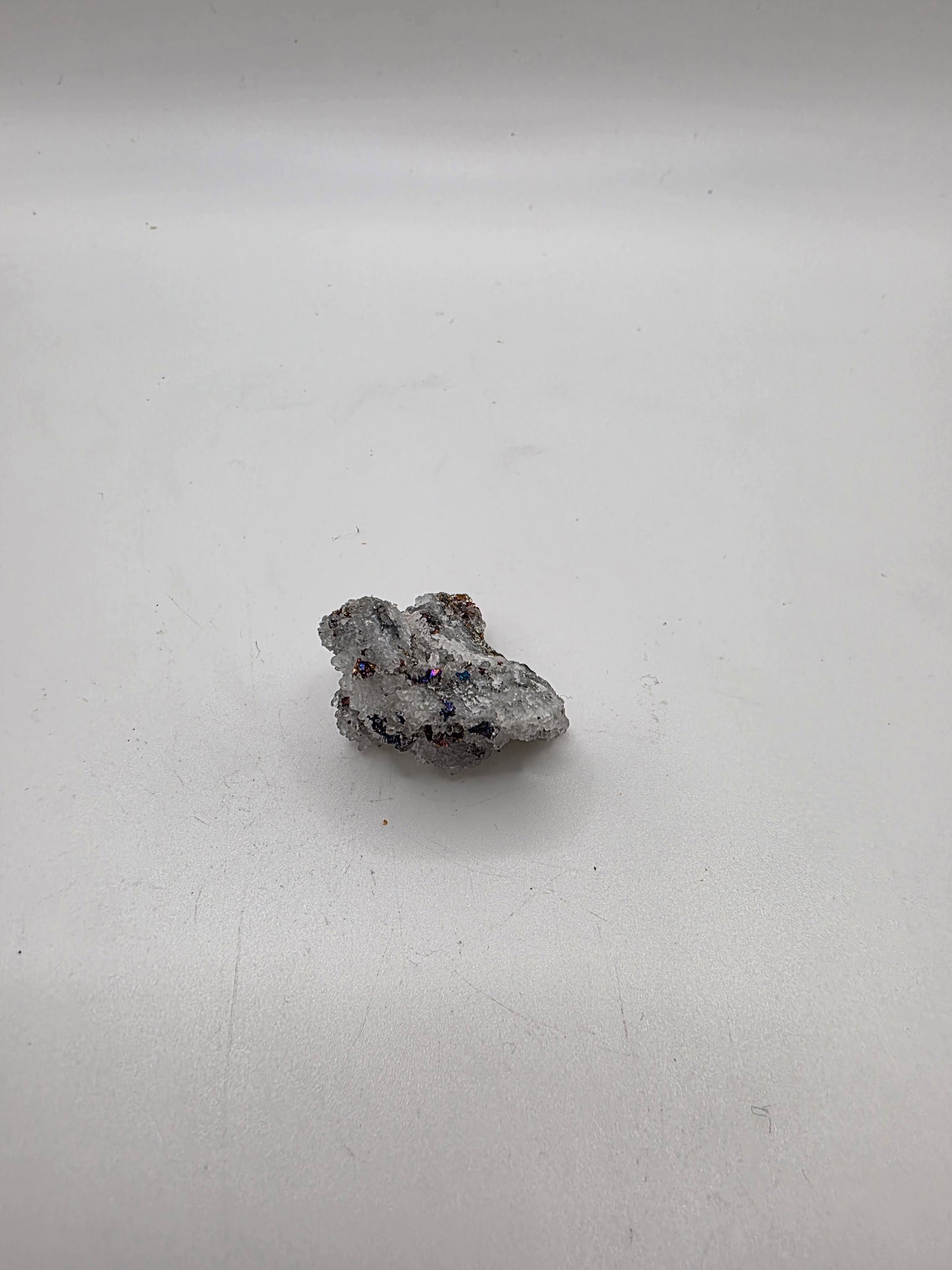 Raw Iridescent Chalcopyrite Specimen – Peacock Ore Sparkle (16g | 3.5cm)