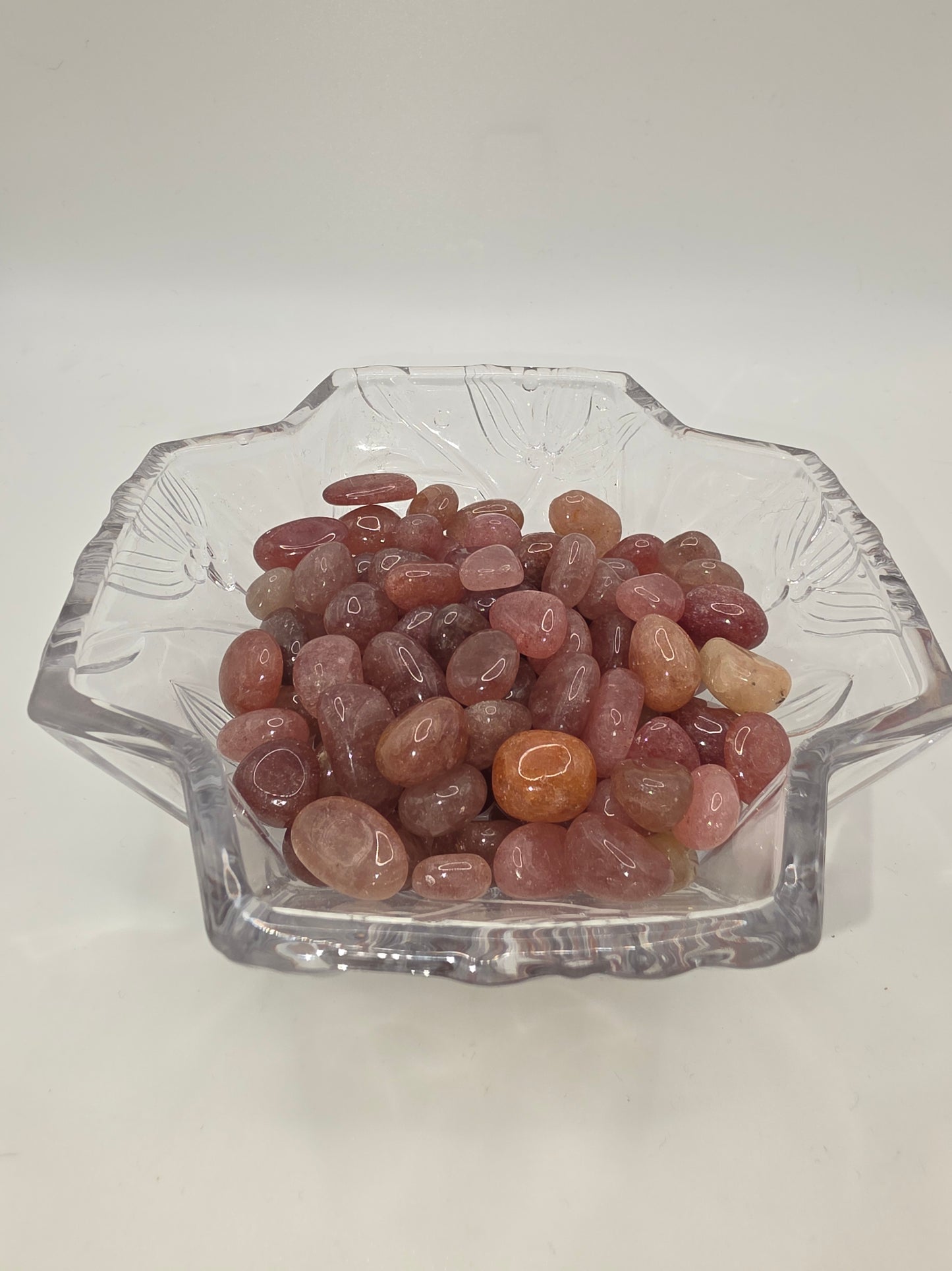 Strawberry Quartz Tumbles – $3 Each or 4 for $10 (Use Code: 4FOR10)
