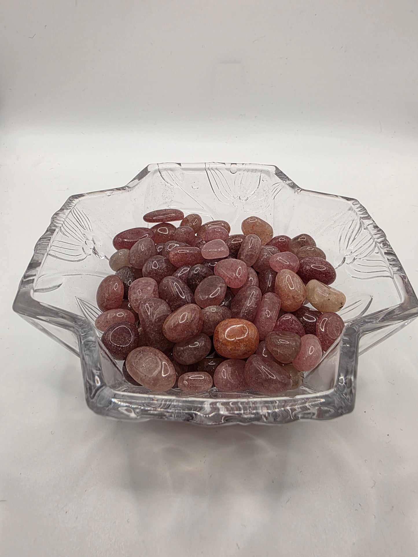Strawberry Quartz Tumbles – $3 Each or 4 for $10 (Use Code: 4FOR10)
