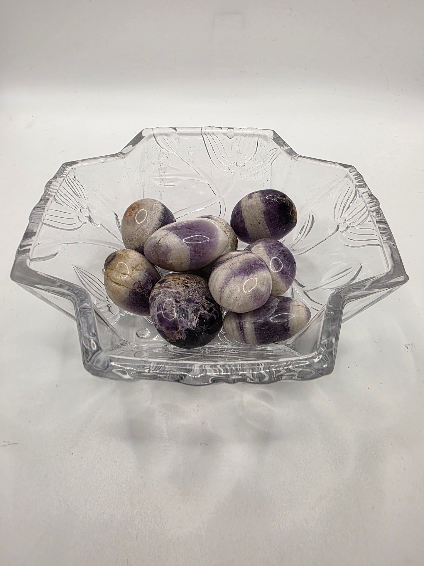 Chevron Amethyst Tumbles – $3 Each or 4 for $10 (Use Code: 4FOR10)
