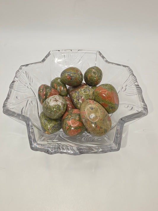 Unakite Tumbles – $3 Each or 4 for $10 (Use Code: 4FOR10)