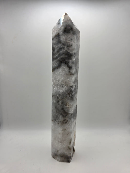 🌿 Moss Agate Statement – 30cm / 1kg+ 🌿