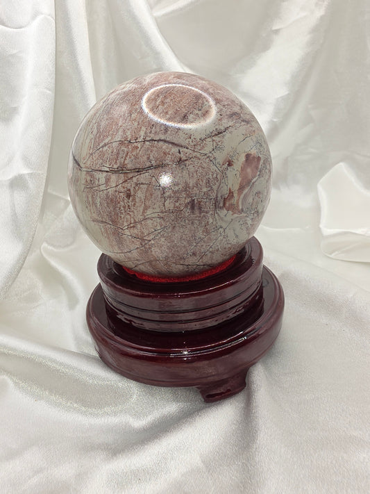 Picture Jasper “Earthbound Power” Mega Sphere – 3kg Giant Beauty