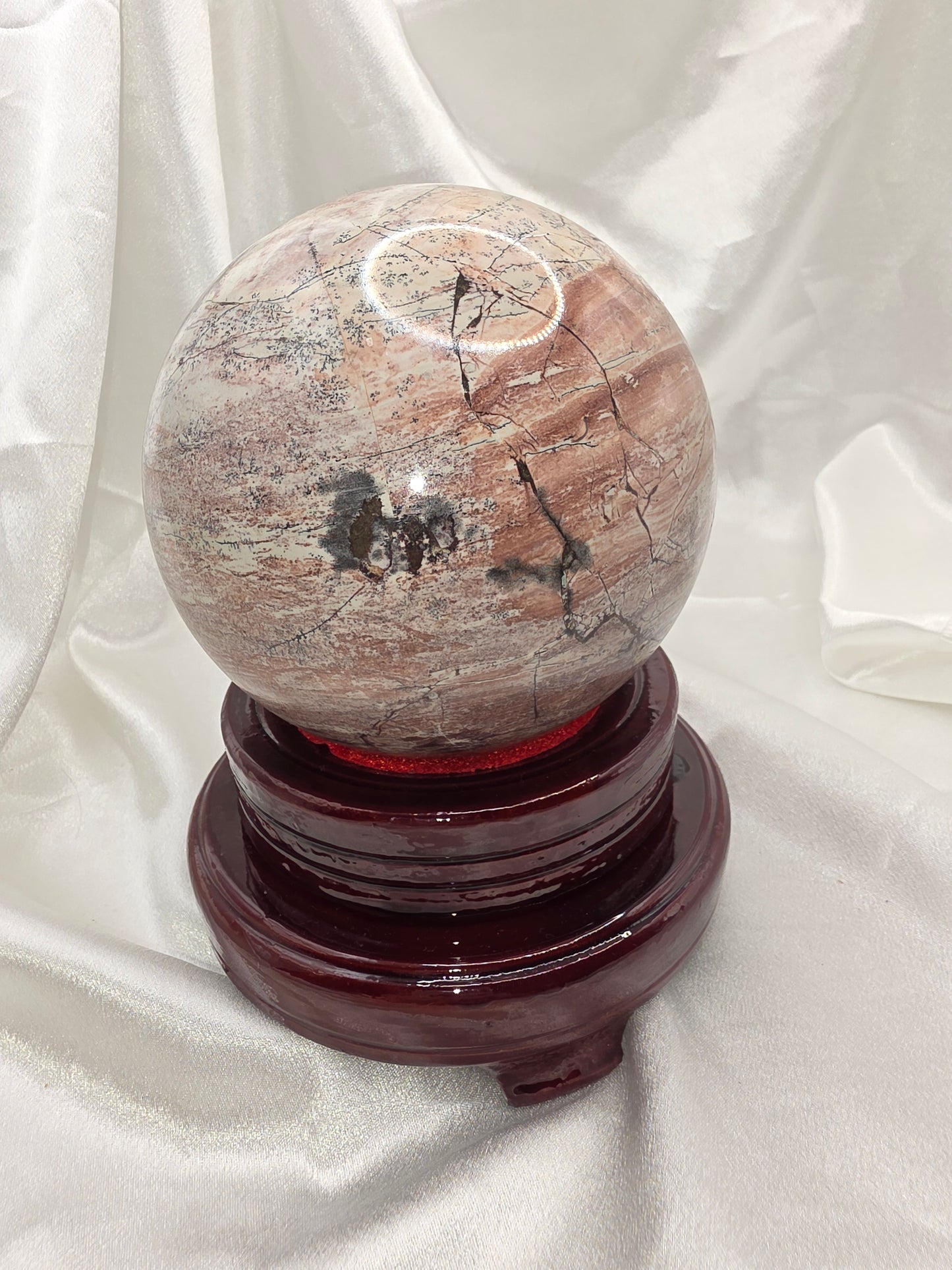 Picture Jasper “Earthbound Power” Mega Sphere – 3kg Giant Beauty