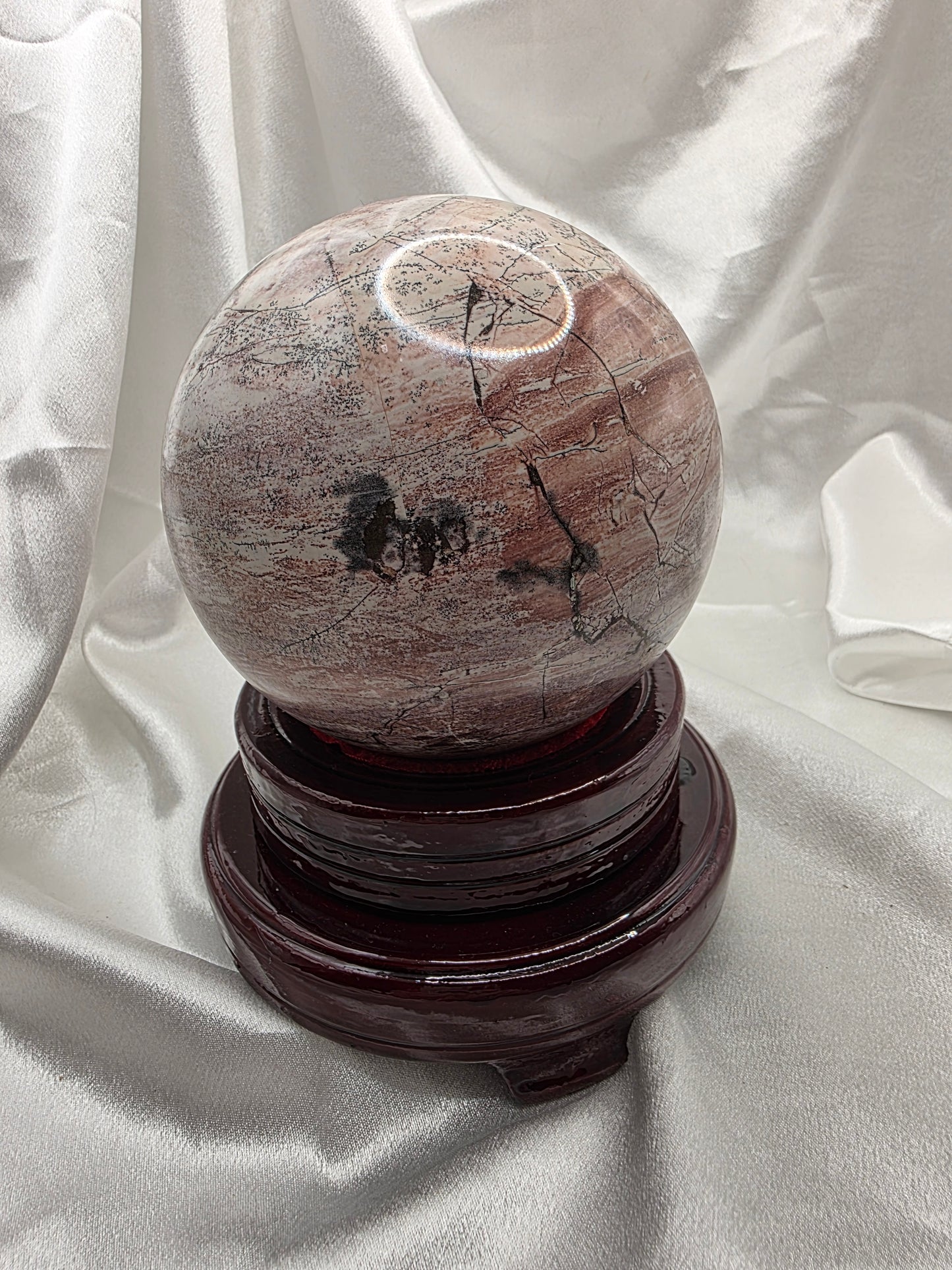 Picture Jasper “Earthbound Power” Mega Sphere – 3kg Giant Beauty