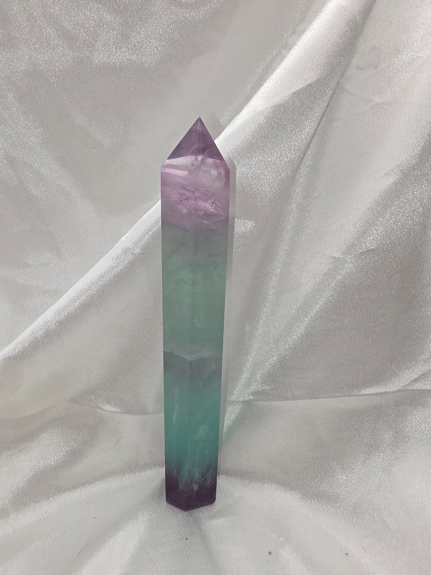 Fluorite “Calm & Clarity” Tower – 20.5cm Tall
