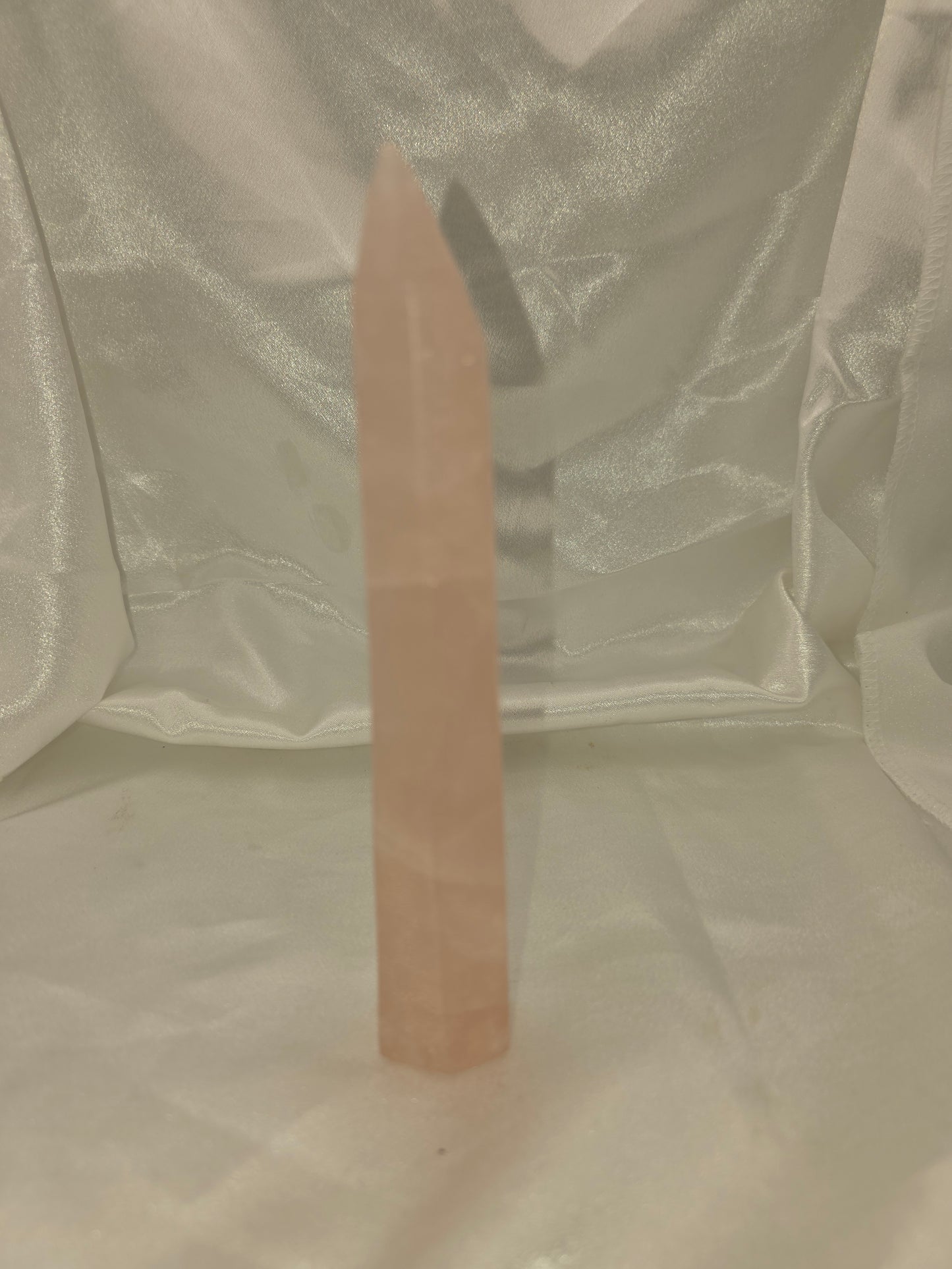Rose Quartz Tower – 17cm (Perfectly Imperfect & Heavily Discounted)