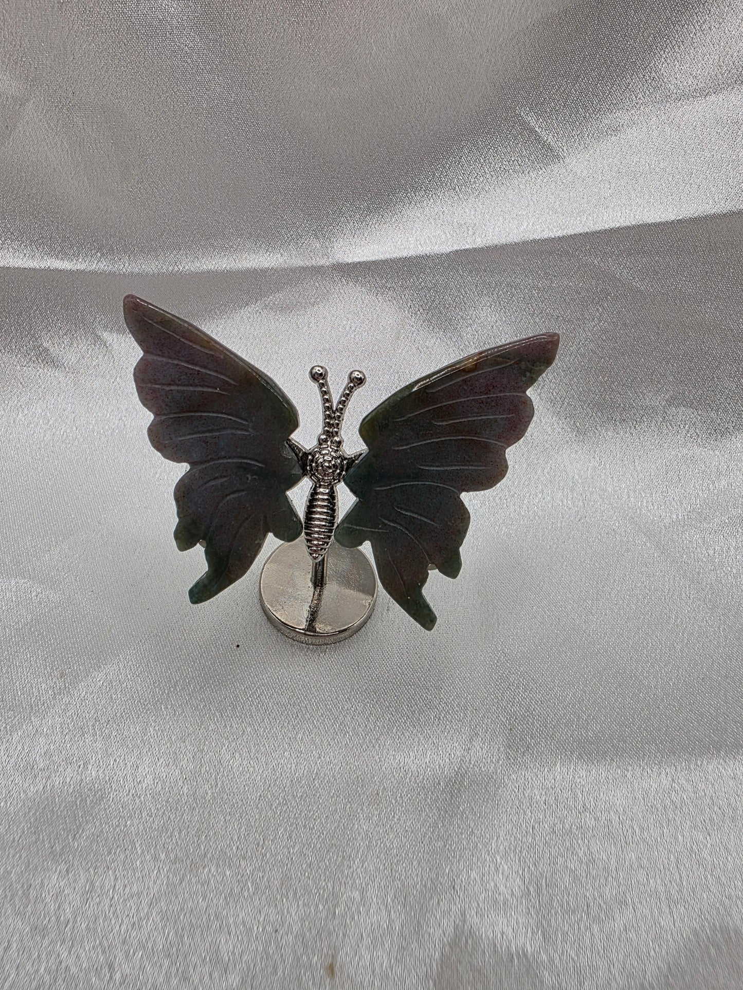 Mini Assorted Crystal Butterflies (Attached Stands)