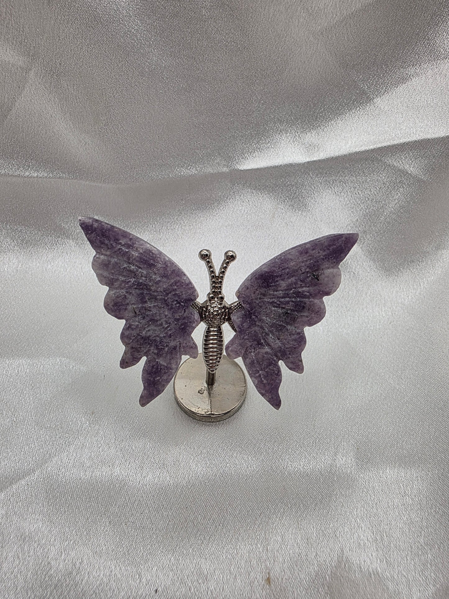 Mini Assorted Crystal Butterflies (Attached Stands)