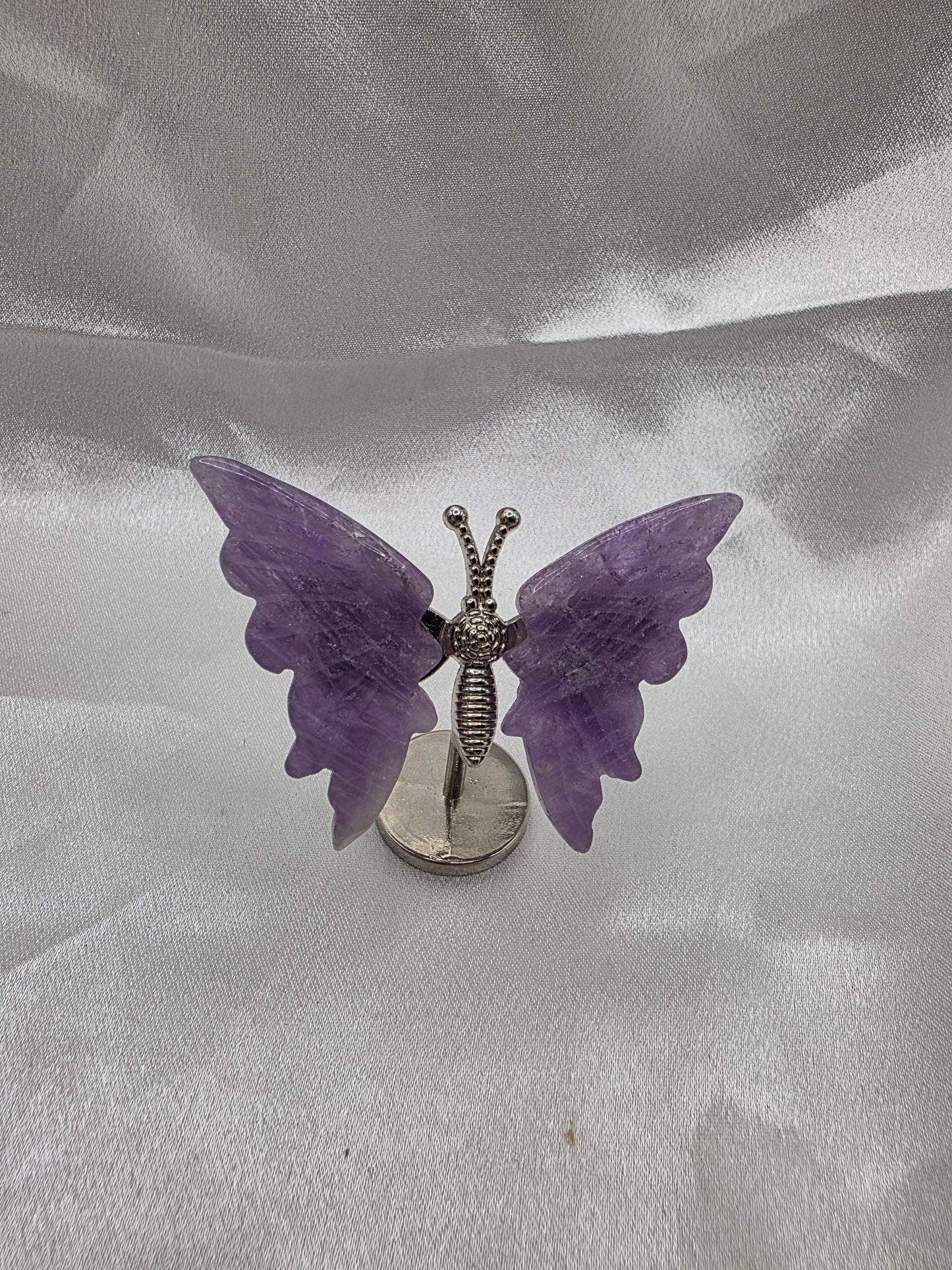 Mini Assorted Crystal Butterflies (Attached Stands)