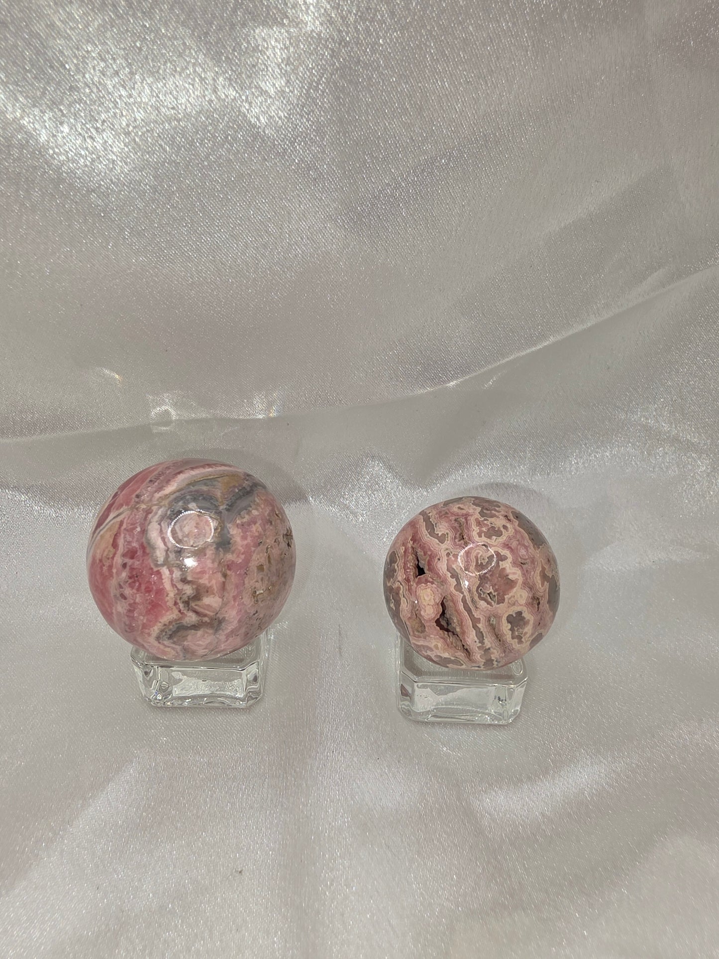 Rhodochrosite Spheres – High Grade • Argentina (Collector’s Pieces • Polished & Powerful)