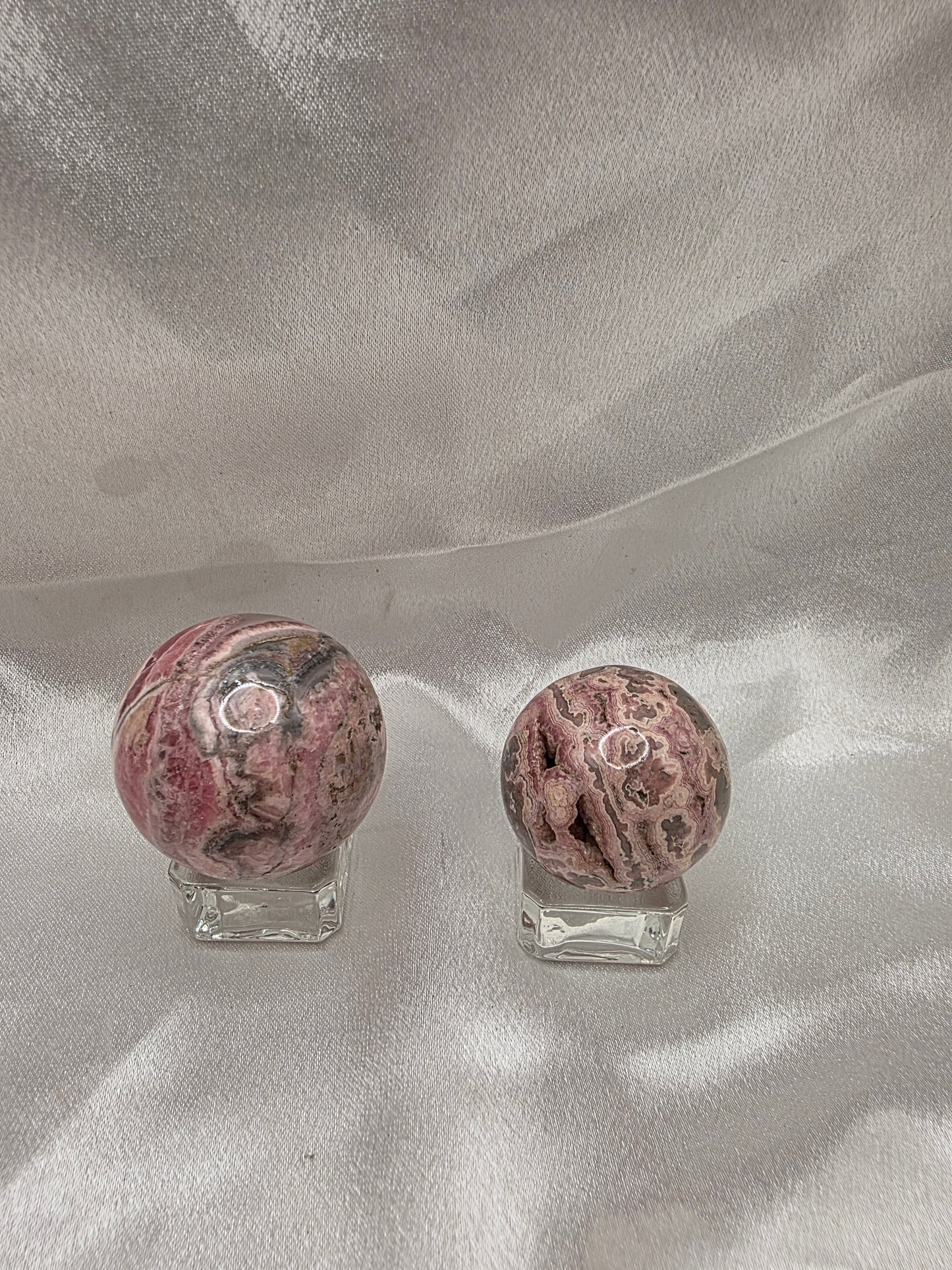 Rhodochrosite Spheres – High Grade • Argentina (Collector’s Pieces • Polished & Powerful)