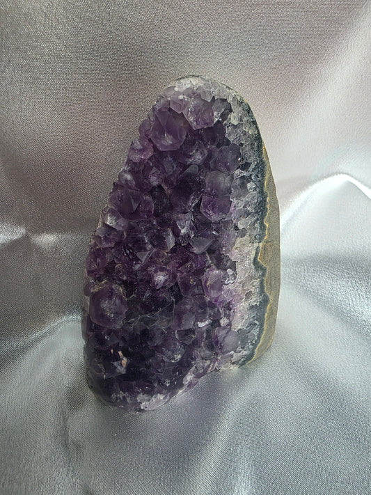 Natural Amethyst Cut Base Cave – 490g | 9cm