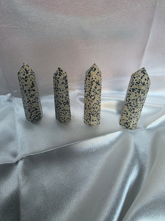Dalmatian Jasper Point – Intuitively Chosen | Approx. 65–75g